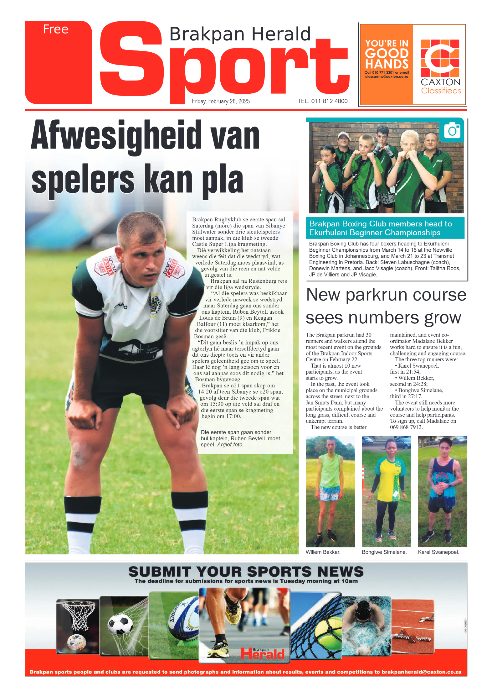 Brakpan Herald 28 February 2025 page 12