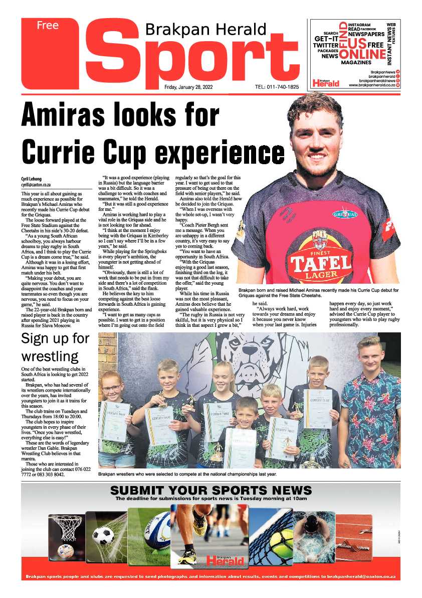 Brakpan Herald 28 January 2022 page 14