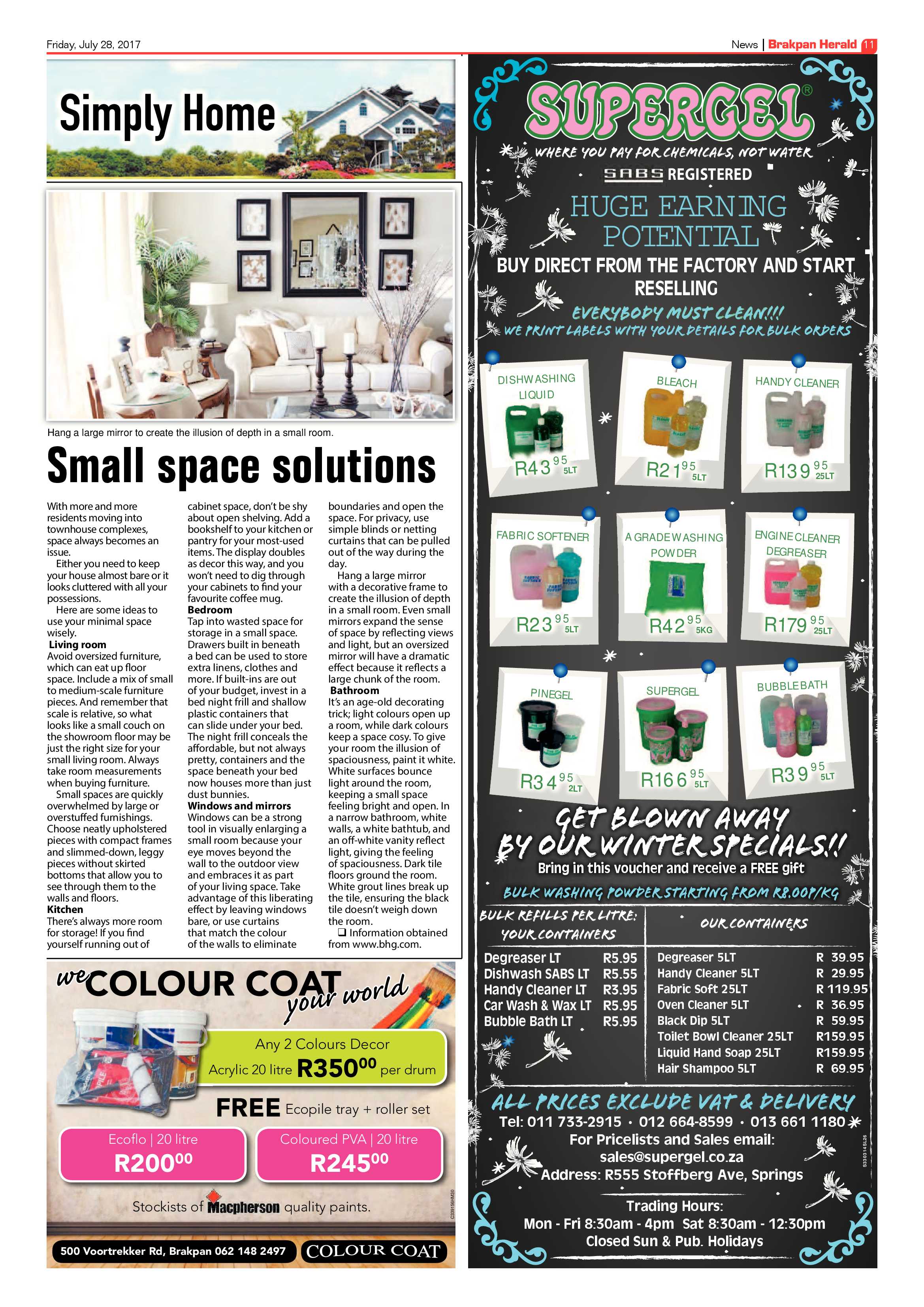 Brakpan Herald 28 July 2017 page 13