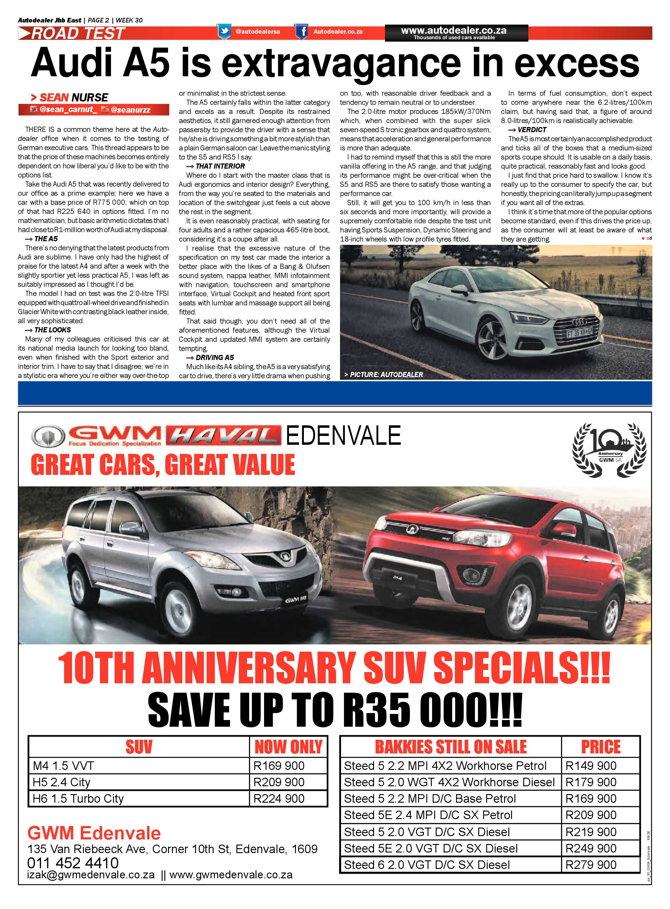 Brakpan Herald 28 July 2017 page 30