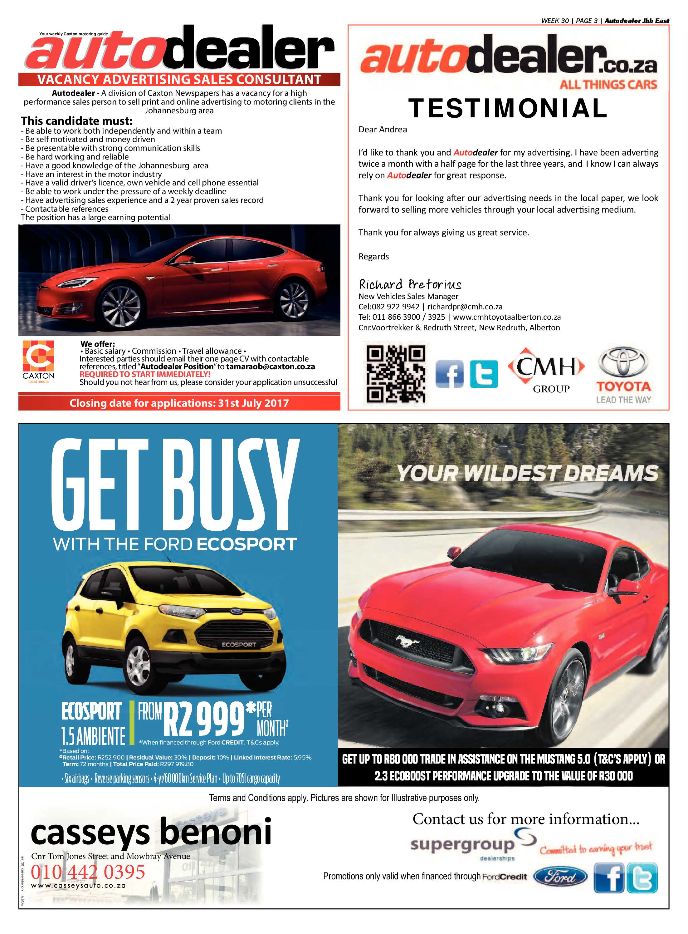 Brakpan Herald 28 July 2017 page 31