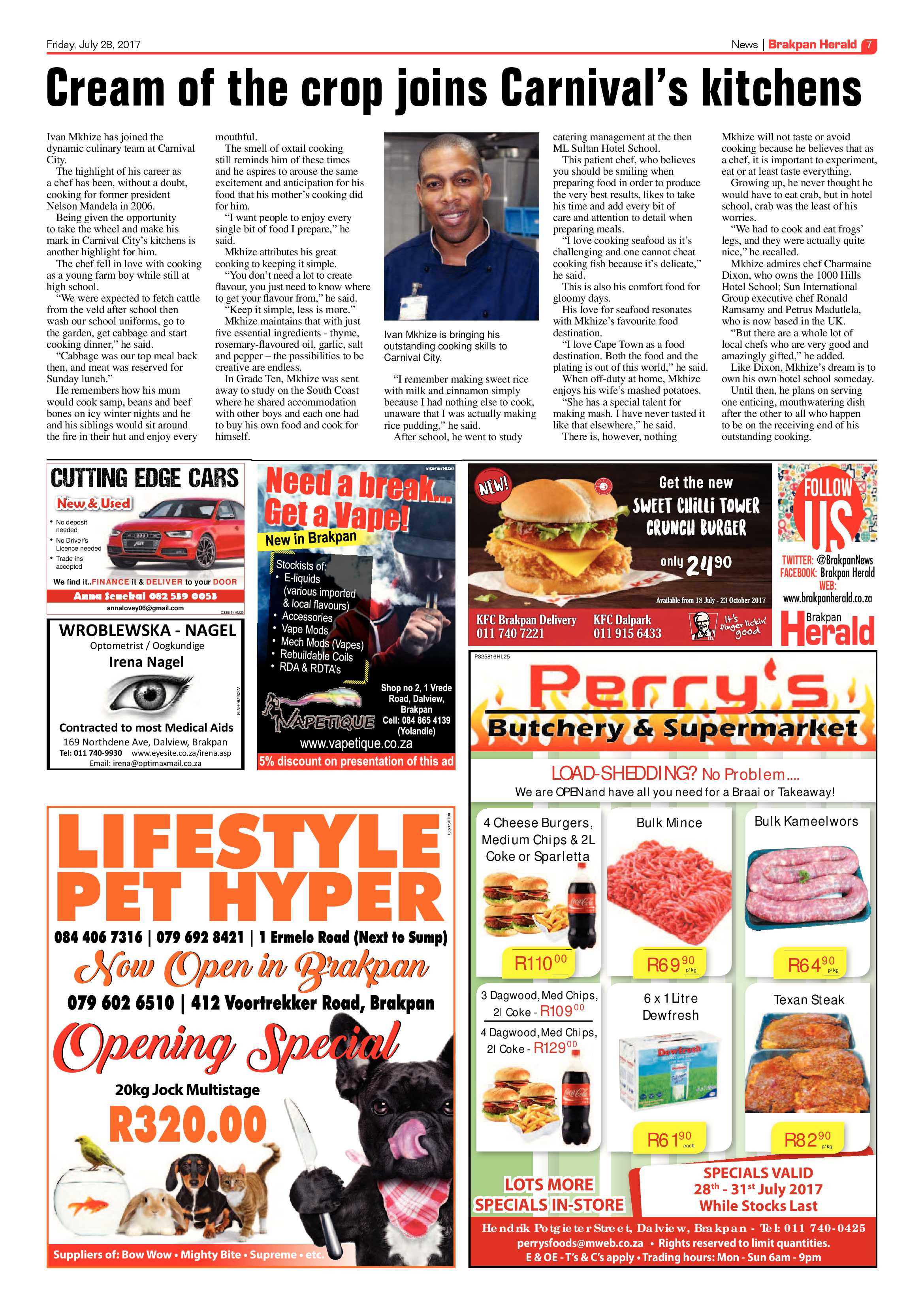 Brakpan Herald 28 July 2017 page 9