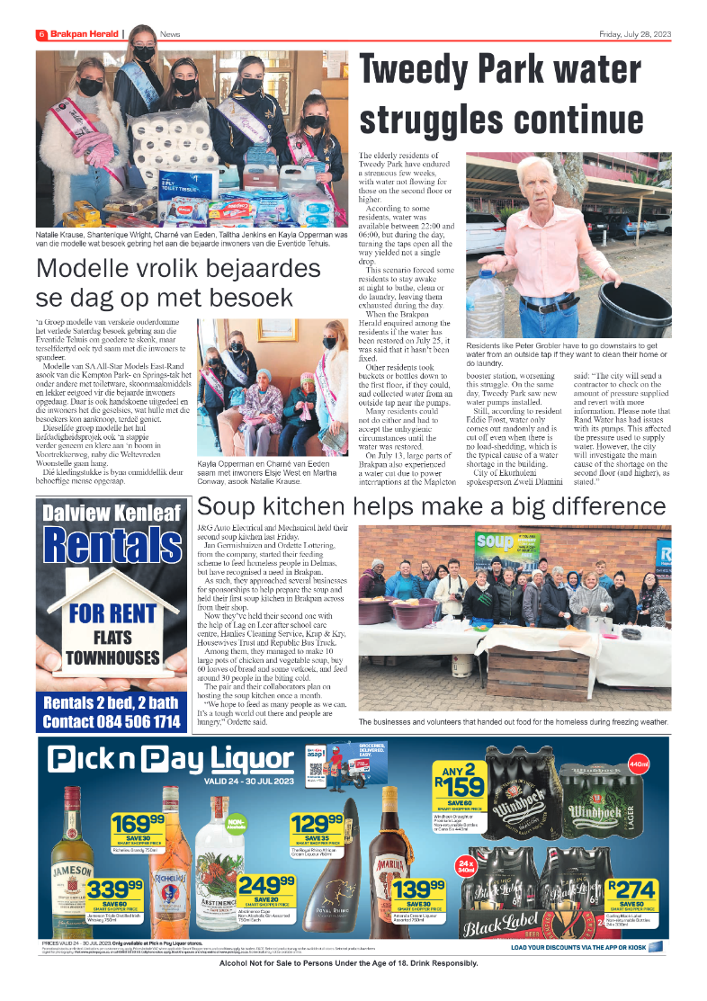 Brakpan Herald 28 July 2022 page 6