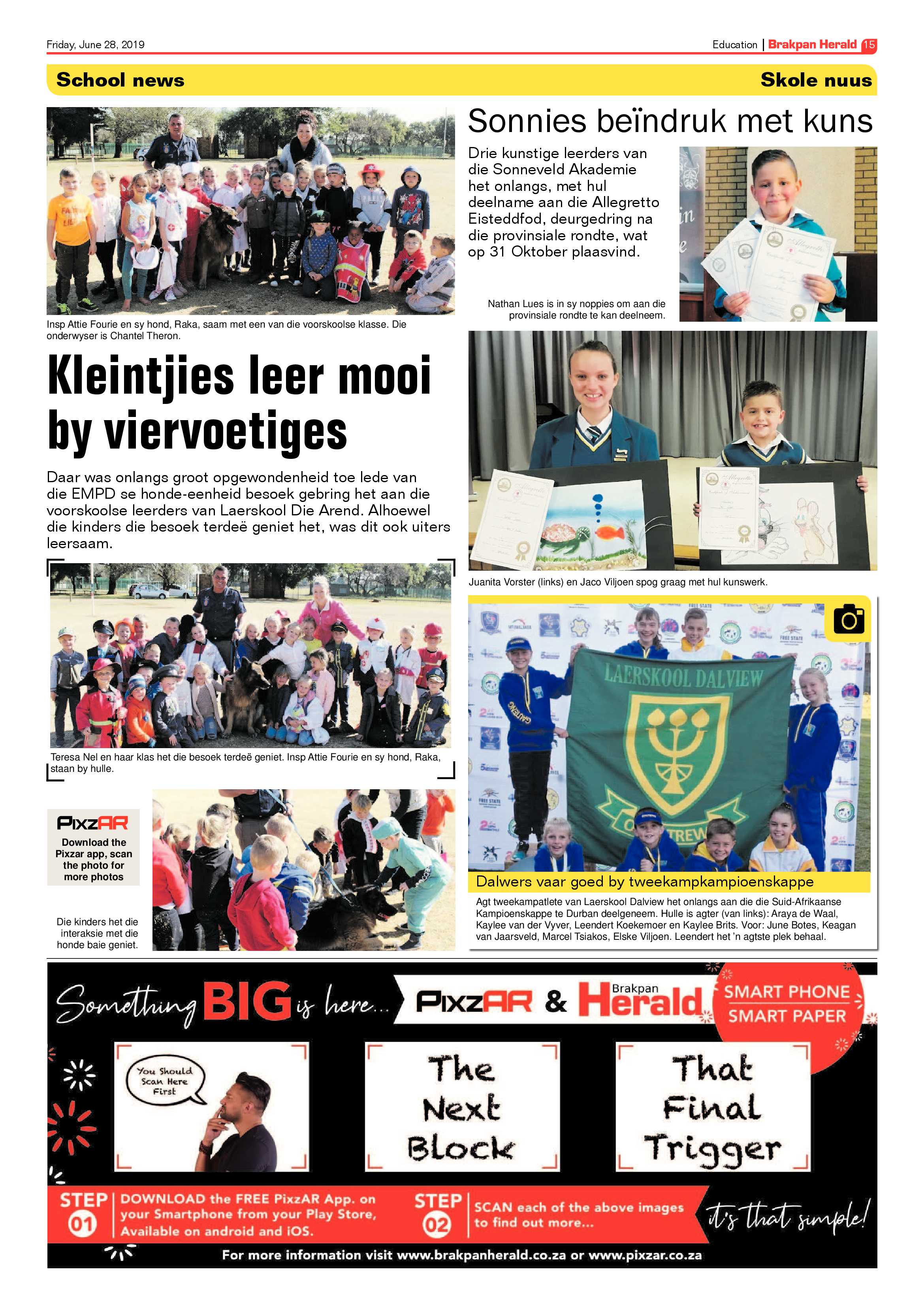 Brakpan Herald 28 June 2019 page 15