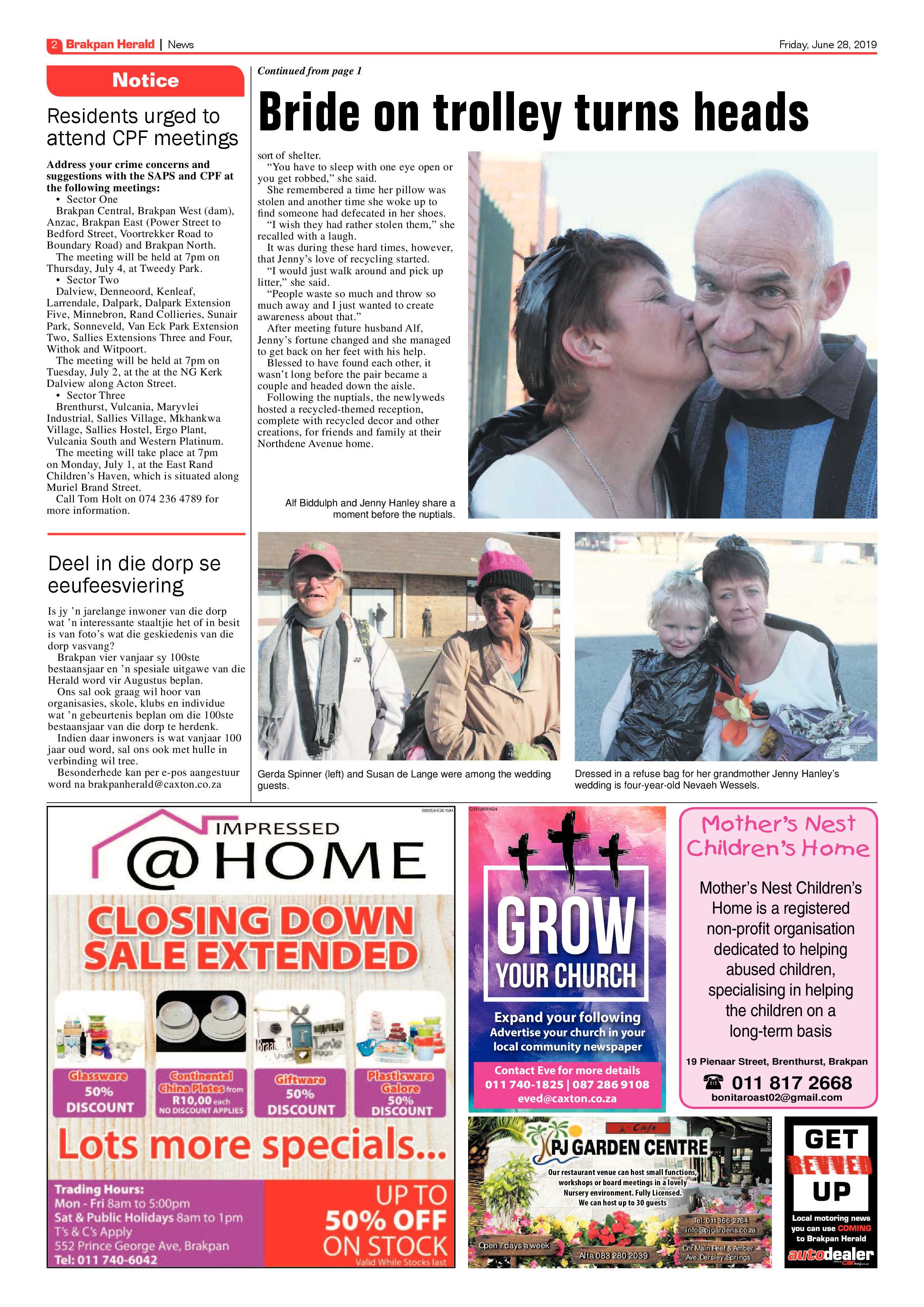 Brakpan Herald 28 June 2019 page 2