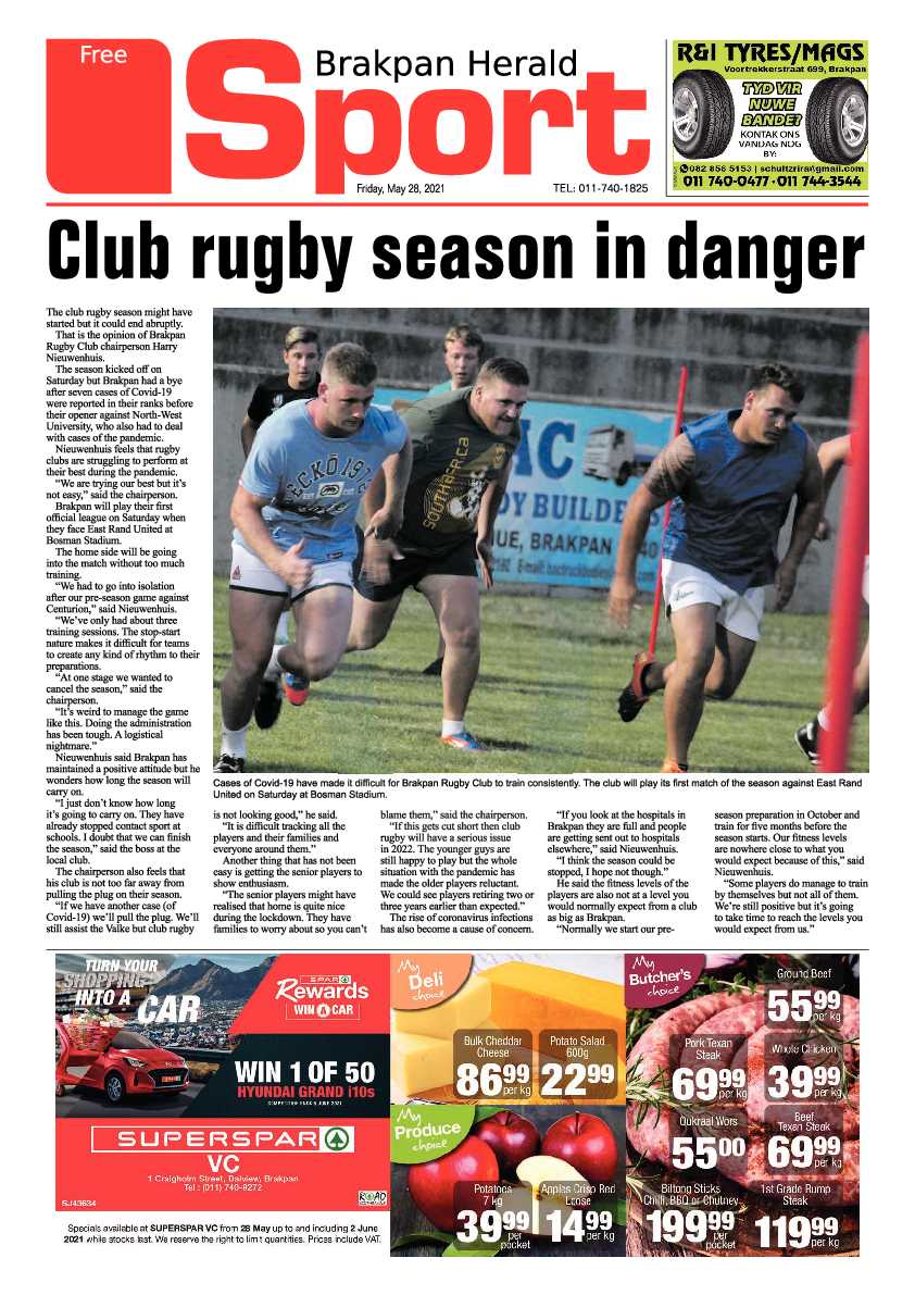 Brakpan Herald 28 May 2021 page 16