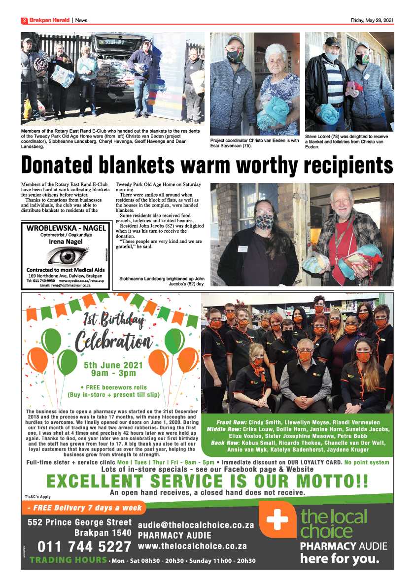 Brakpan Herald 28 May 2021 page 2