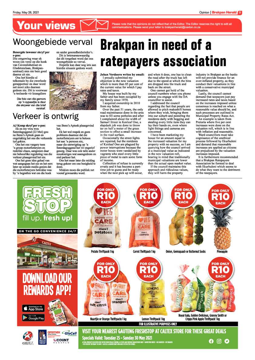 Brakpan Herald 28 May 2021 page 9