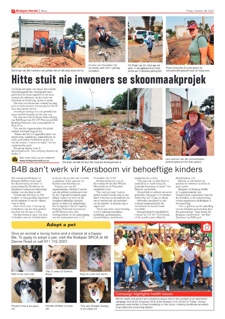 Brakpan Herald 28 Oct 2022 page 8
