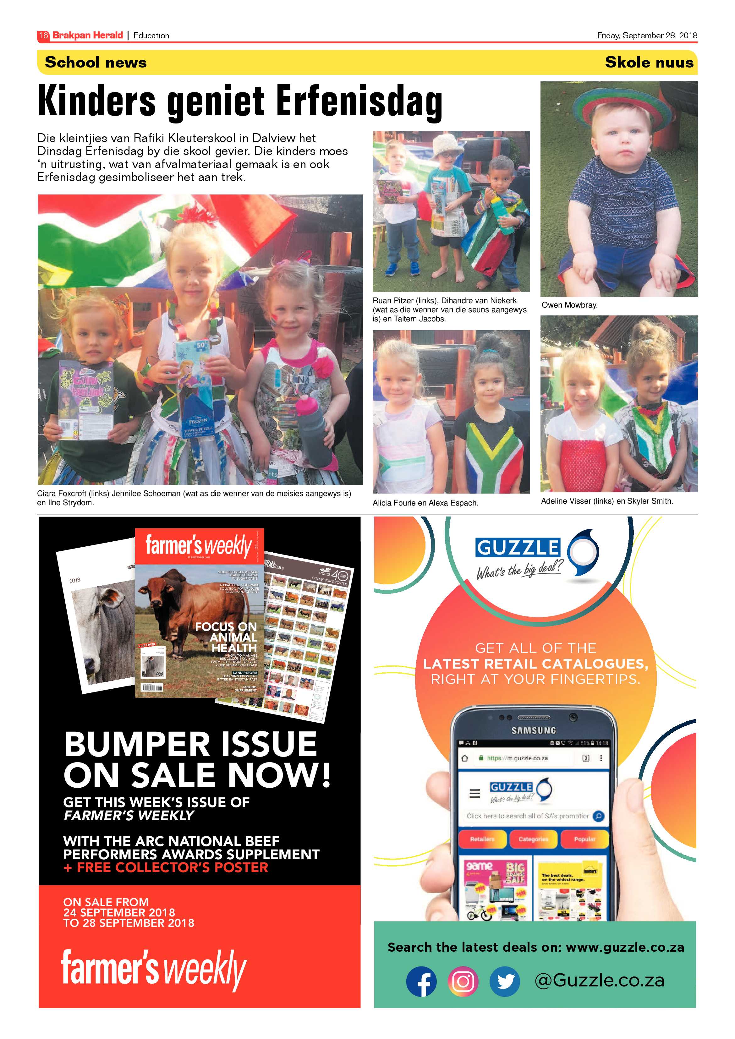 Brakpan Herald 28 September 2018 page 16