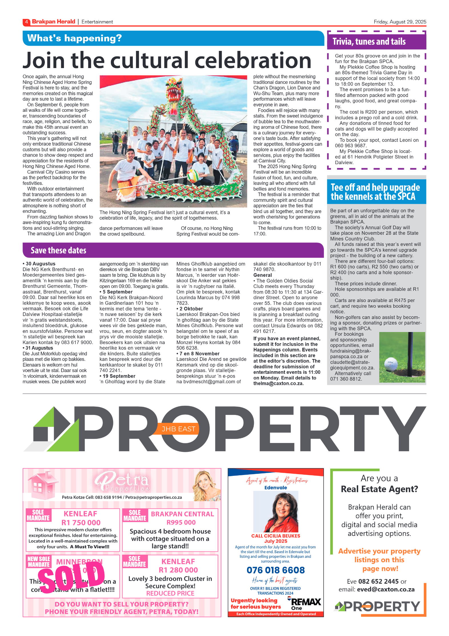 Brakpan Herald 29 August 2025 page 4