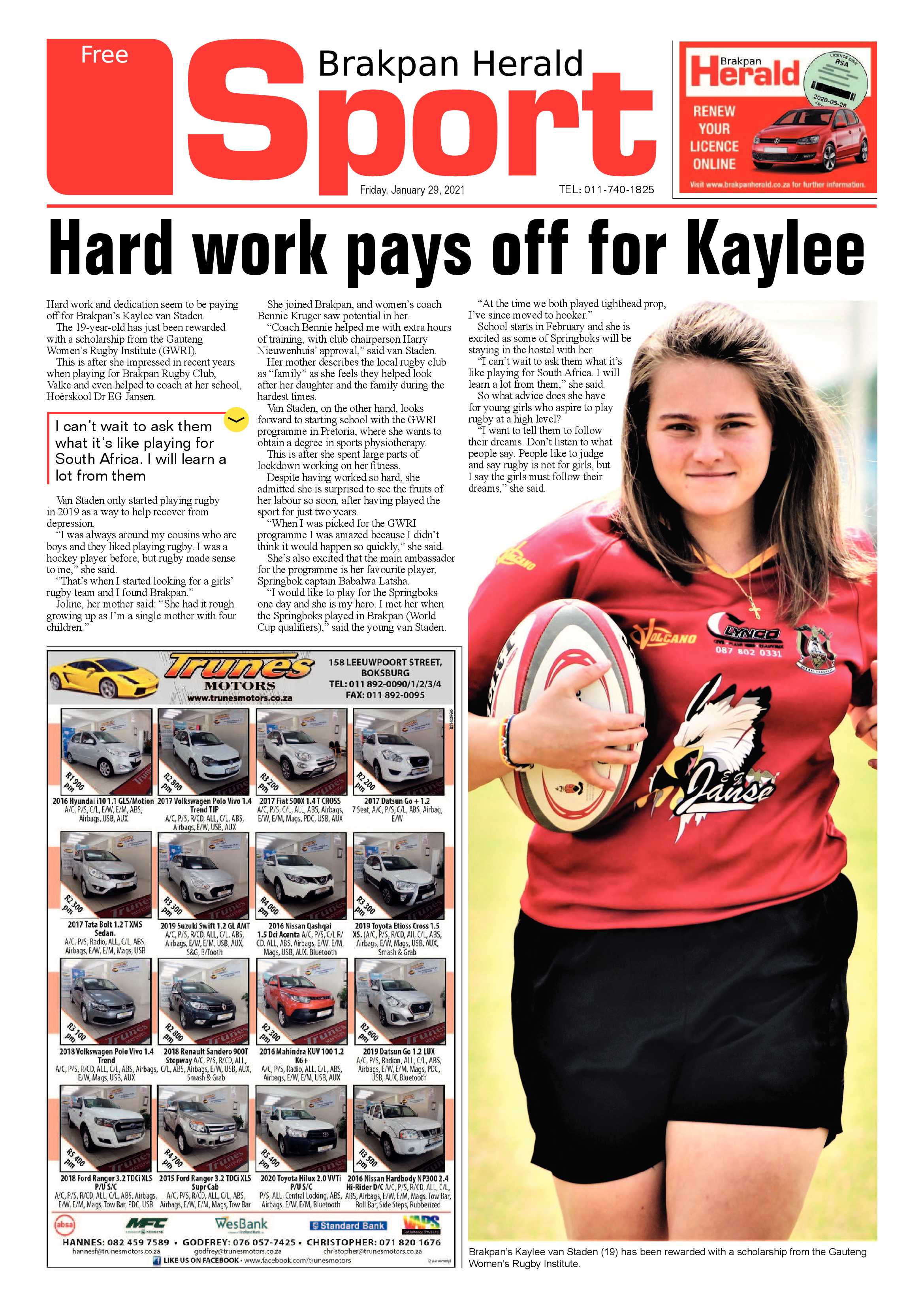 Brakpan Herald 29 January 2021 page 12