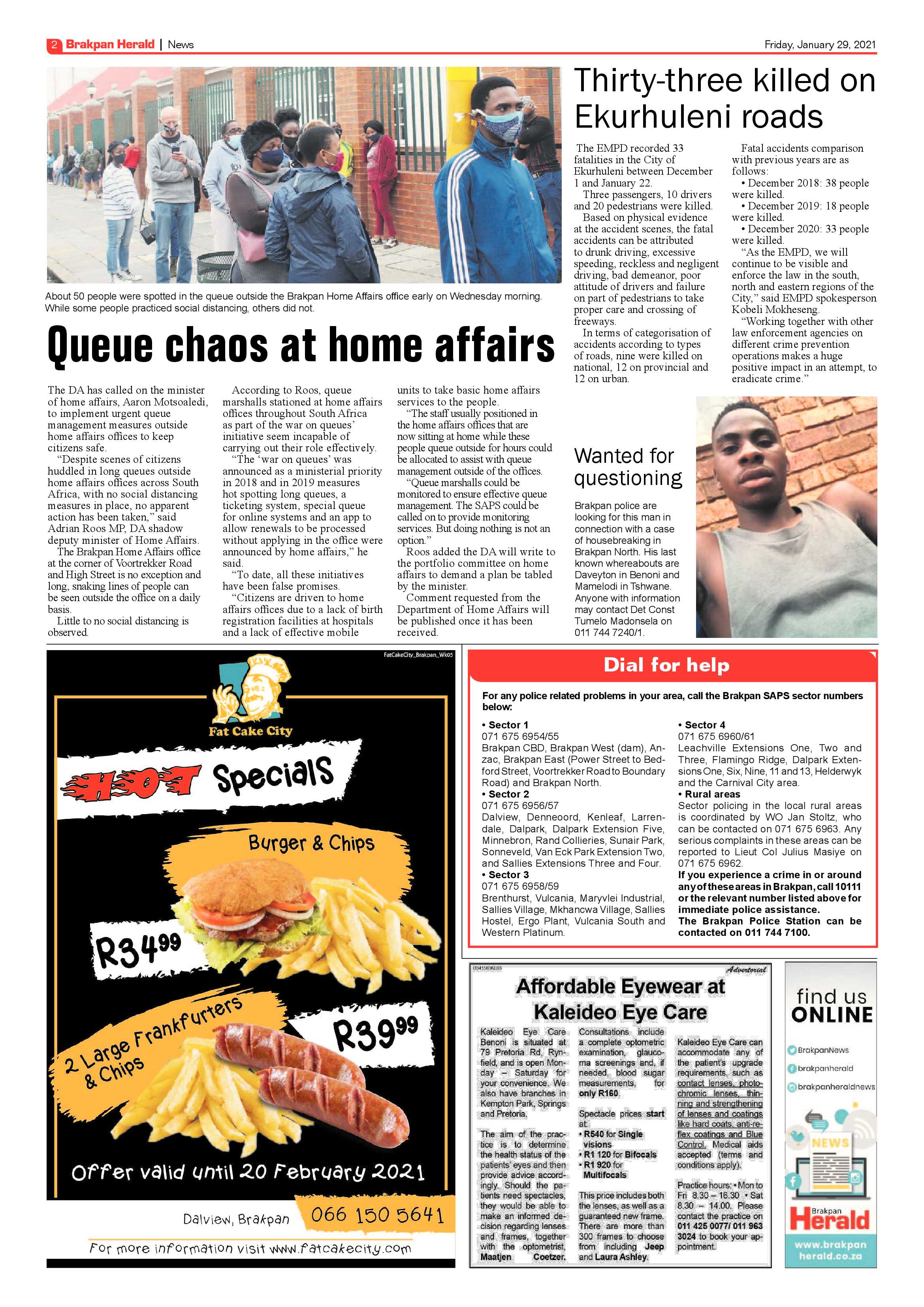 Brakpan Herald 29 January 2021 page 2