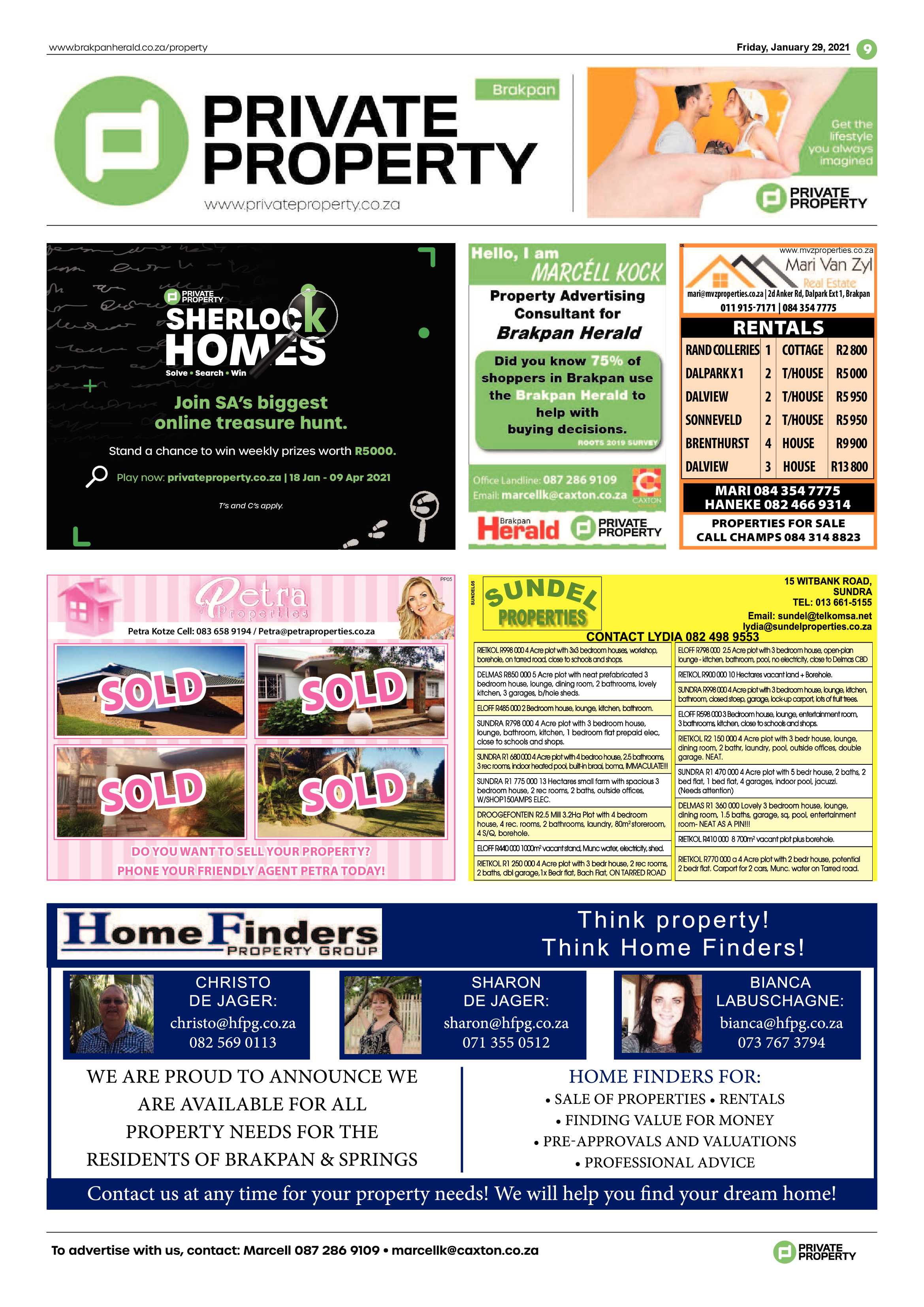 Brakpan Herald 29 January 2021 page 9