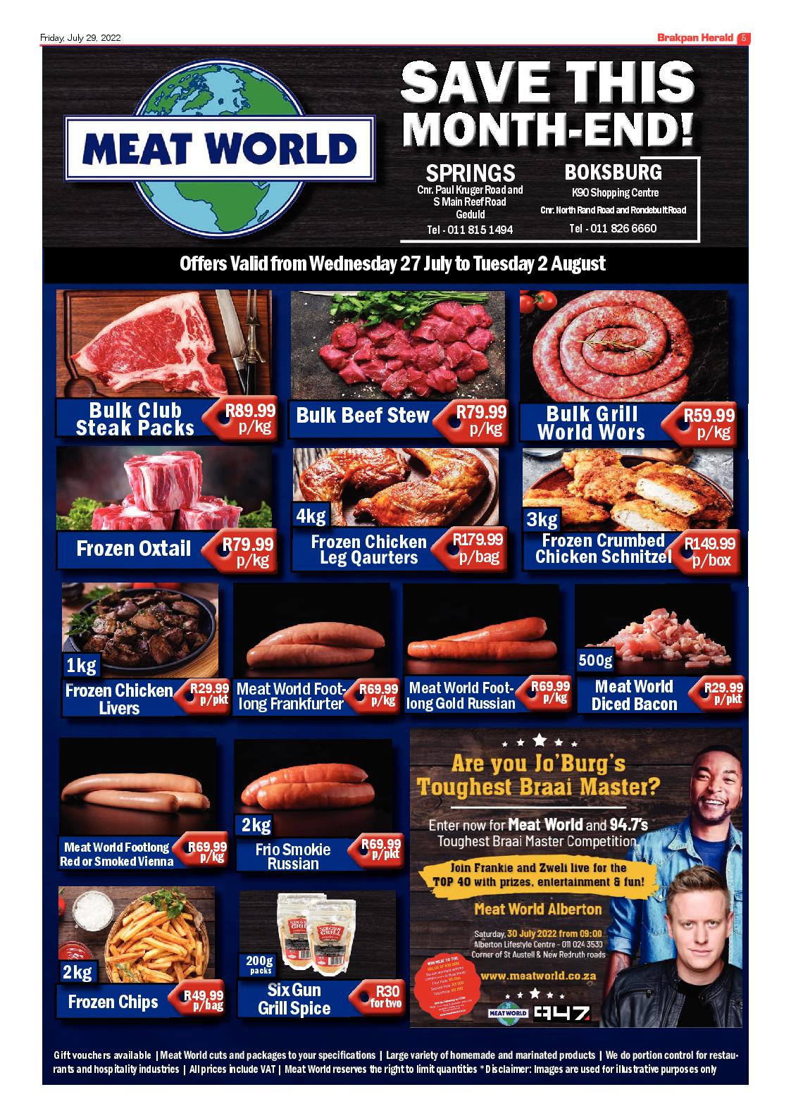 Brakpan Herald 29 July 2022 page 5