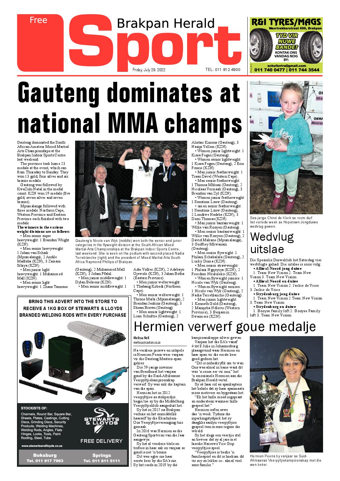 Brakpan Herald 29 July 2022 page 8
