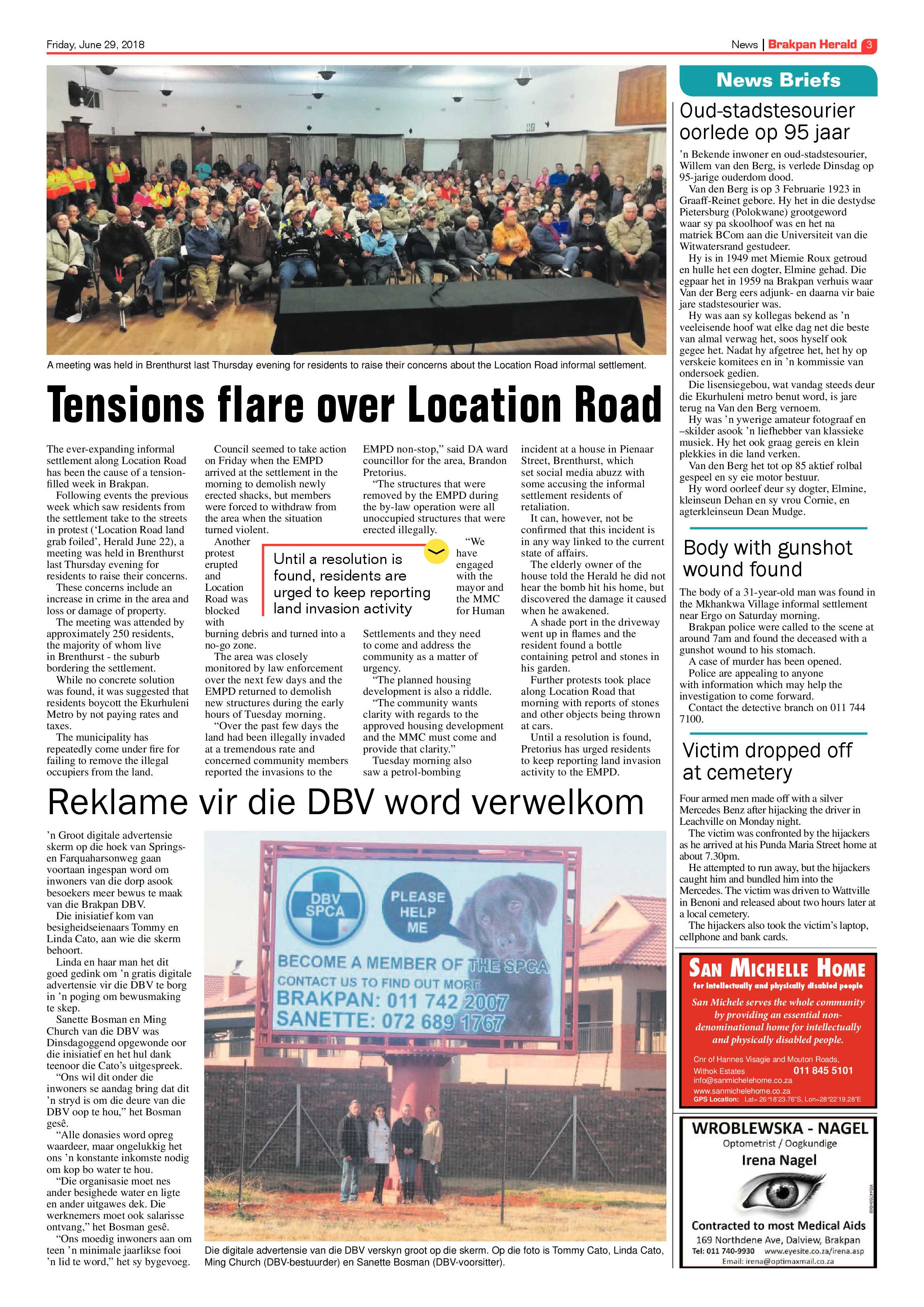 Brakpan Herald 29 June 2018 page 3