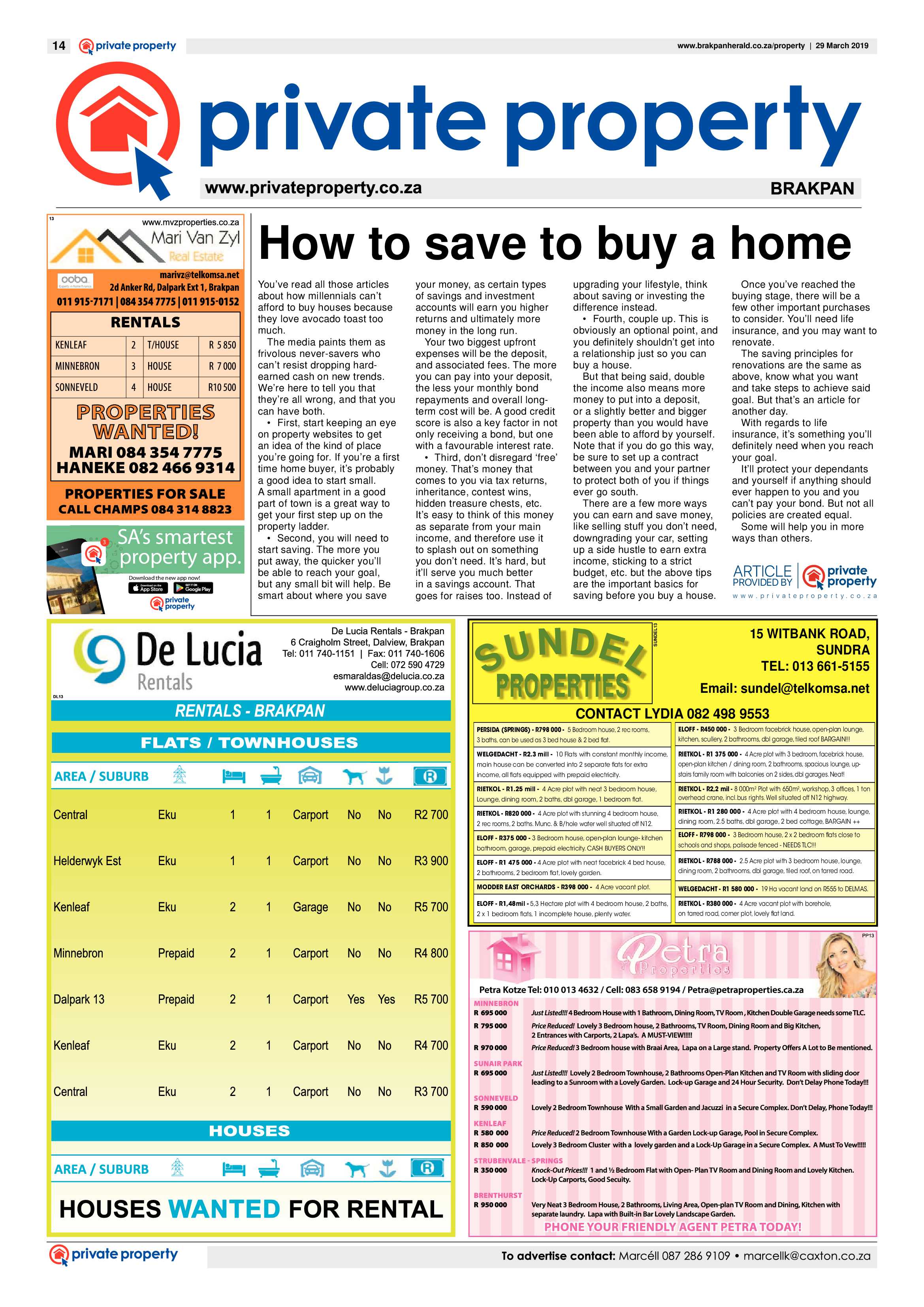 Brakpan Herald 29 March 2019 page 14