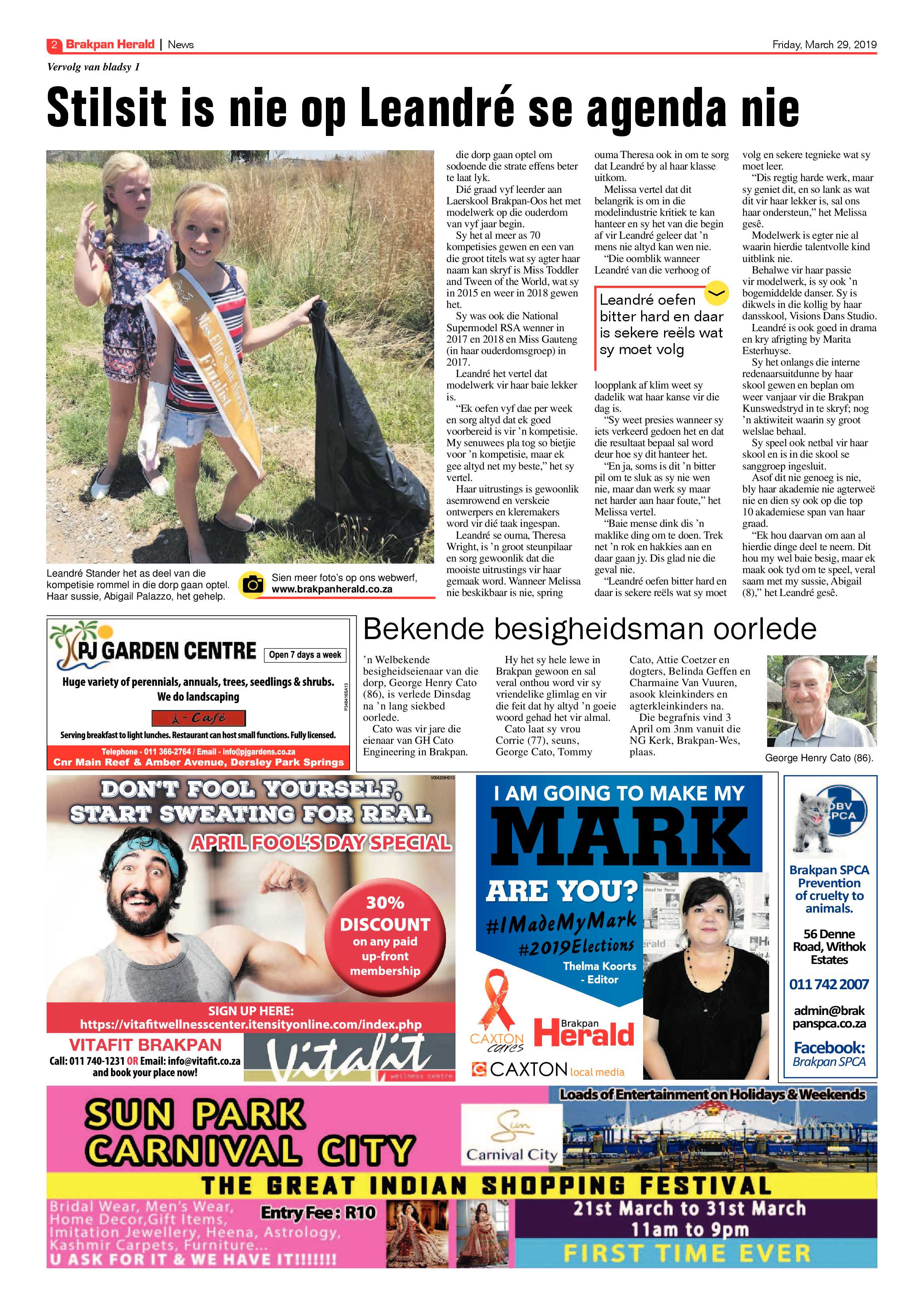 Brakpan Herald 29 March 2019 page 2