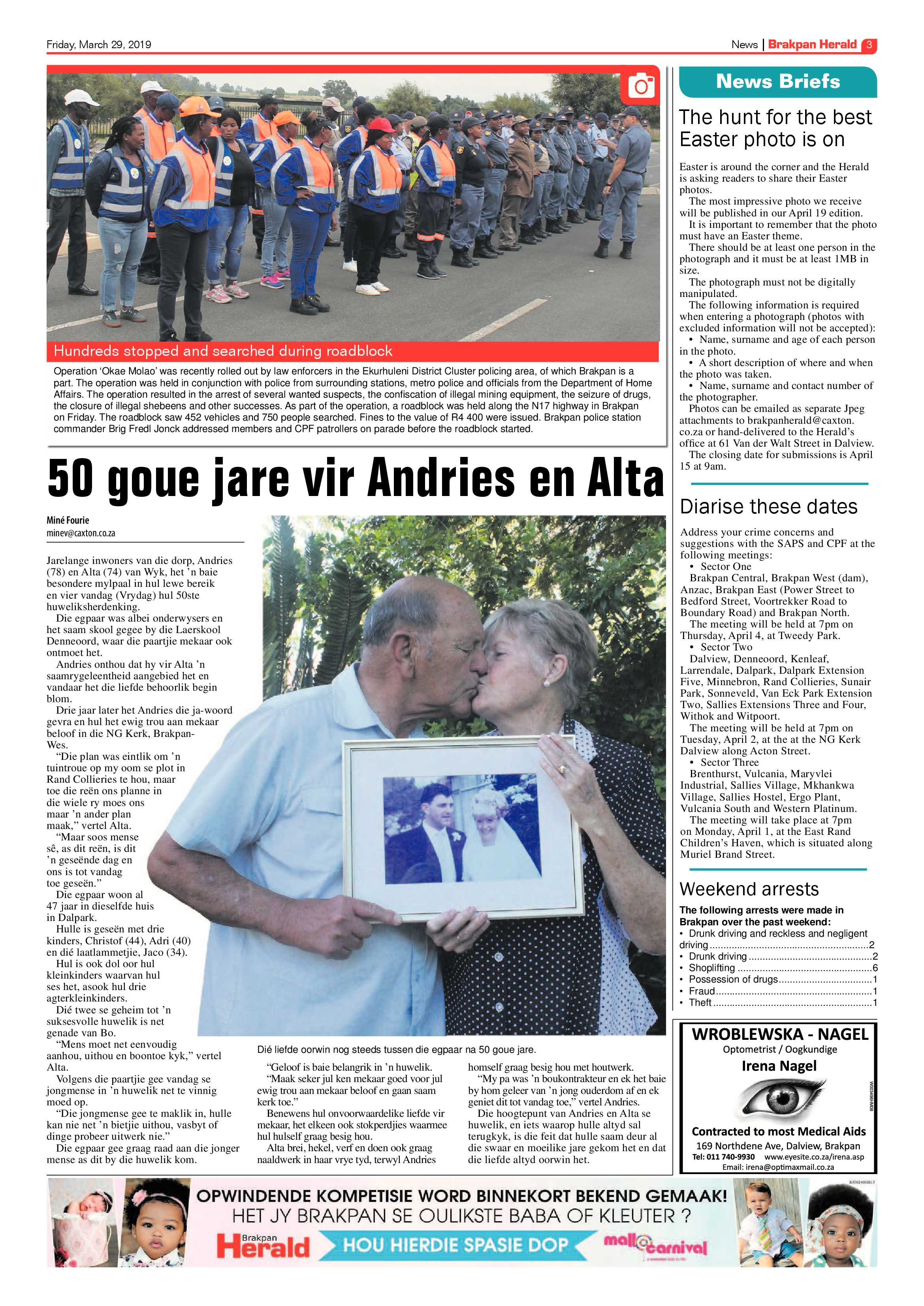 Brakpan Herald 29 March 2019 page 3