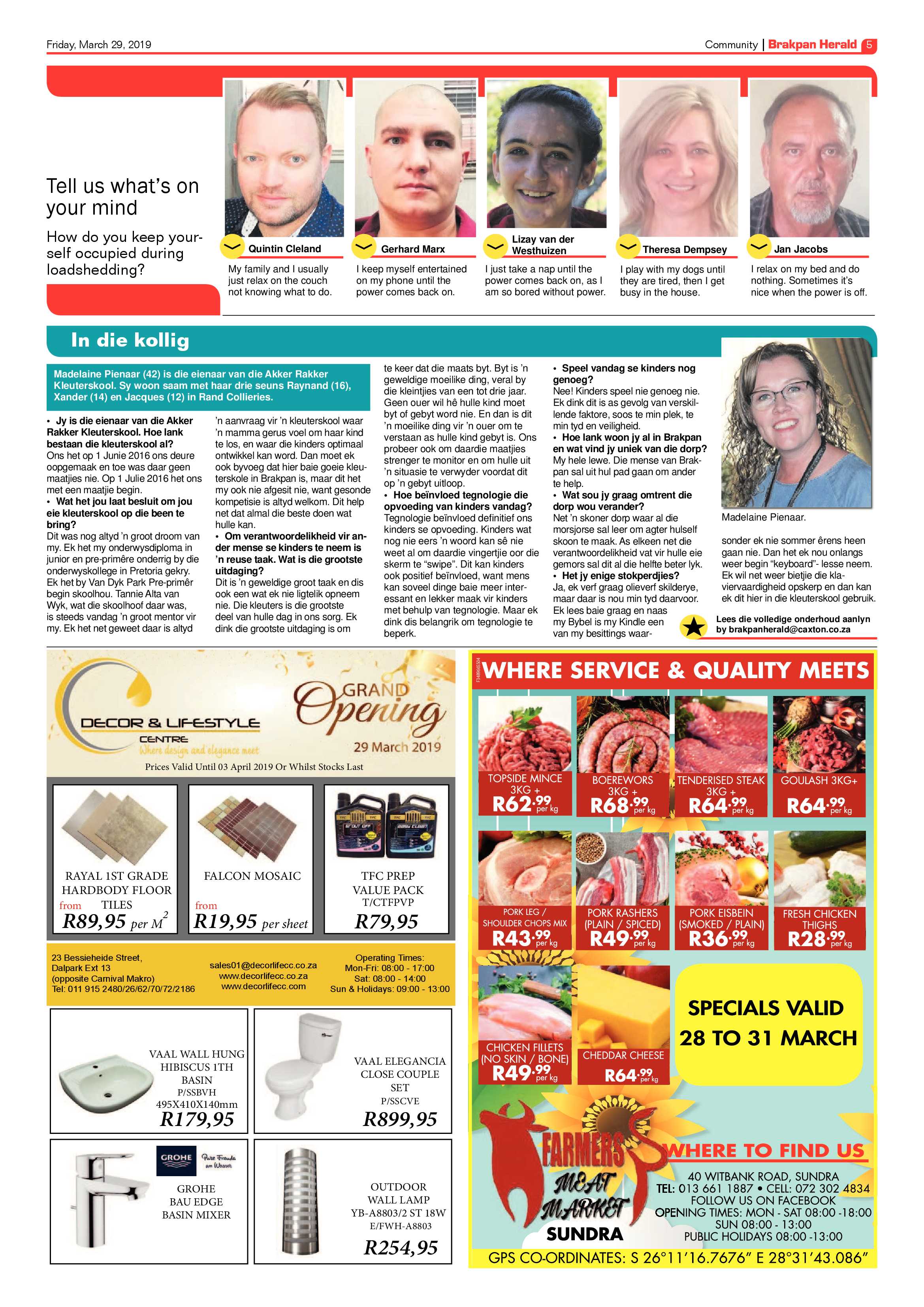 Brakpan Herald 29 March 2019 page 5