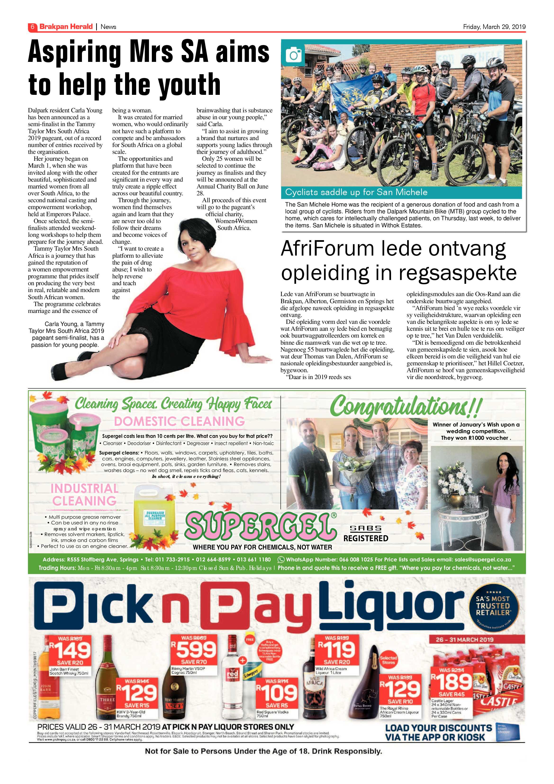 Brakpan Herald 29 March 2019 page 6
