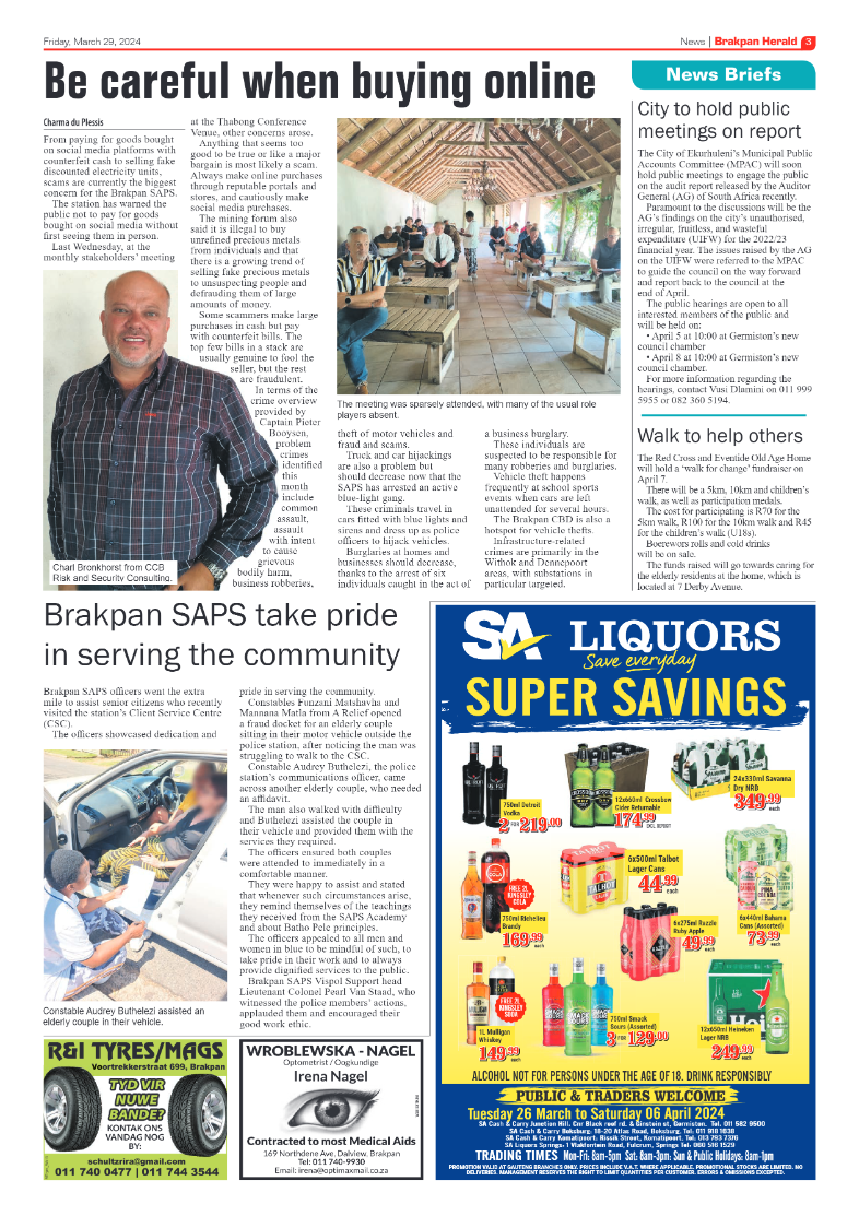 Brakpan Herald 29 March 2024 page 3