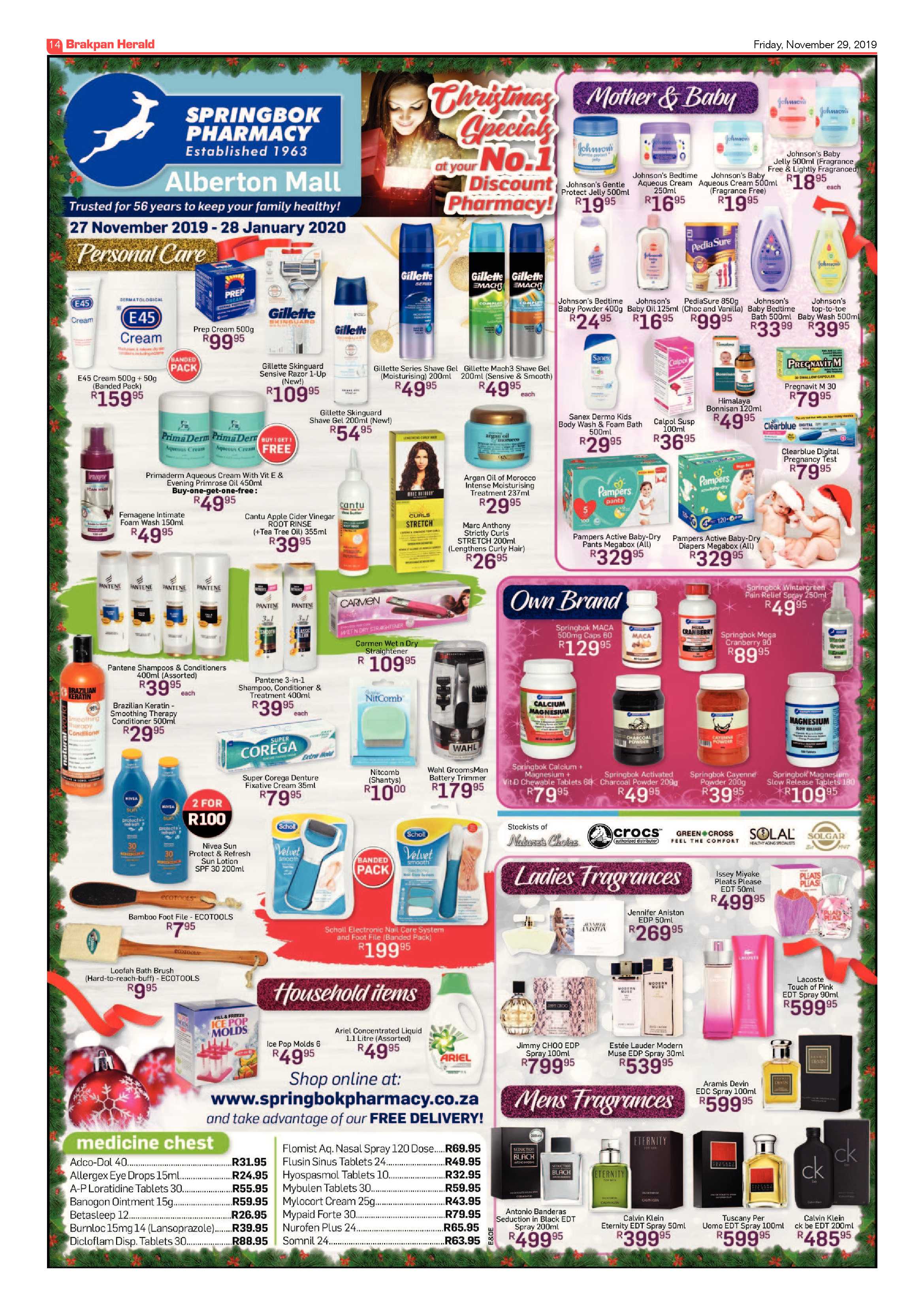 Brakpan Herald 29 November 2019 page 14