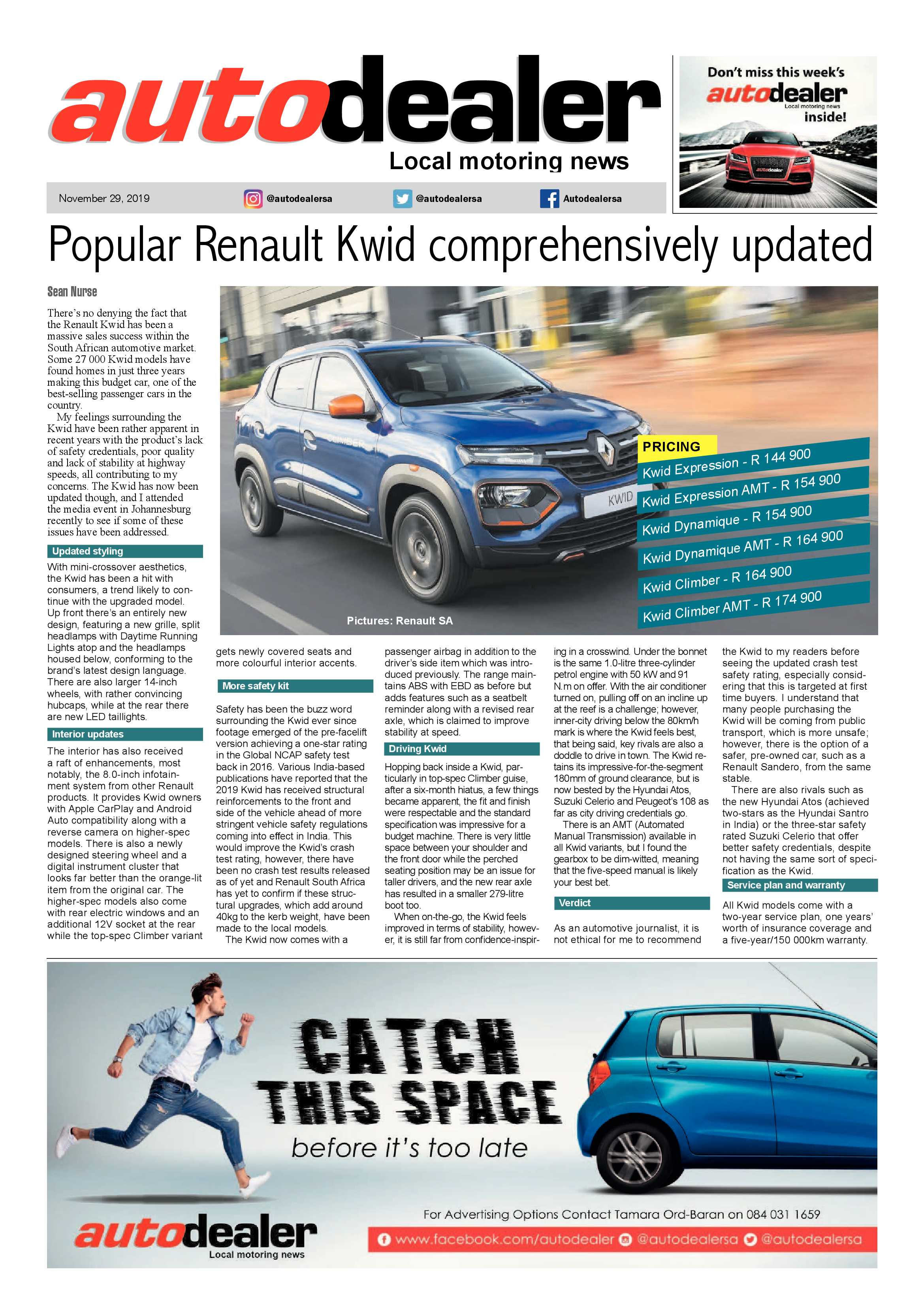Brakpan Herald 29 November 2019 page 20
