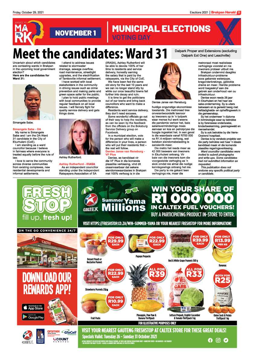 Brakpan Herald 29 October 2021 page 11