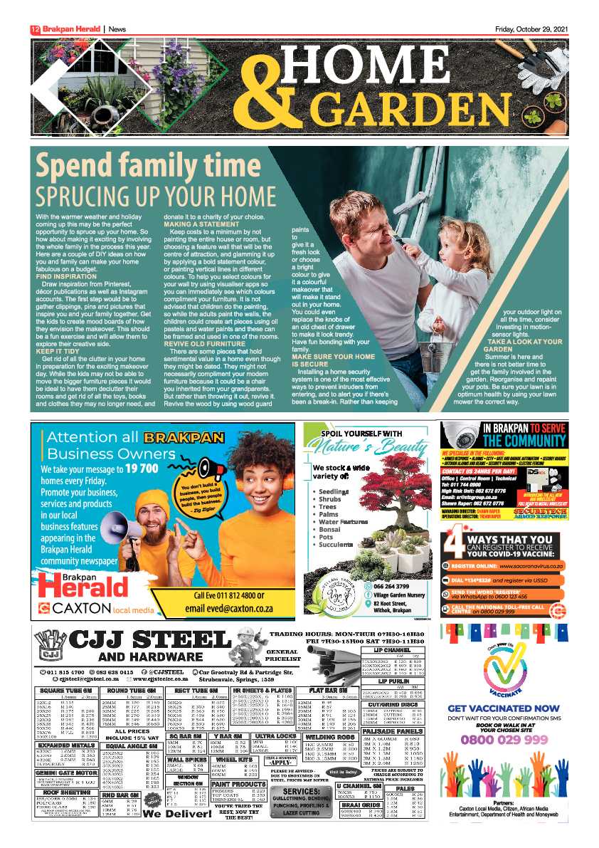 Brakpan Herald 29 October 2021 page 14