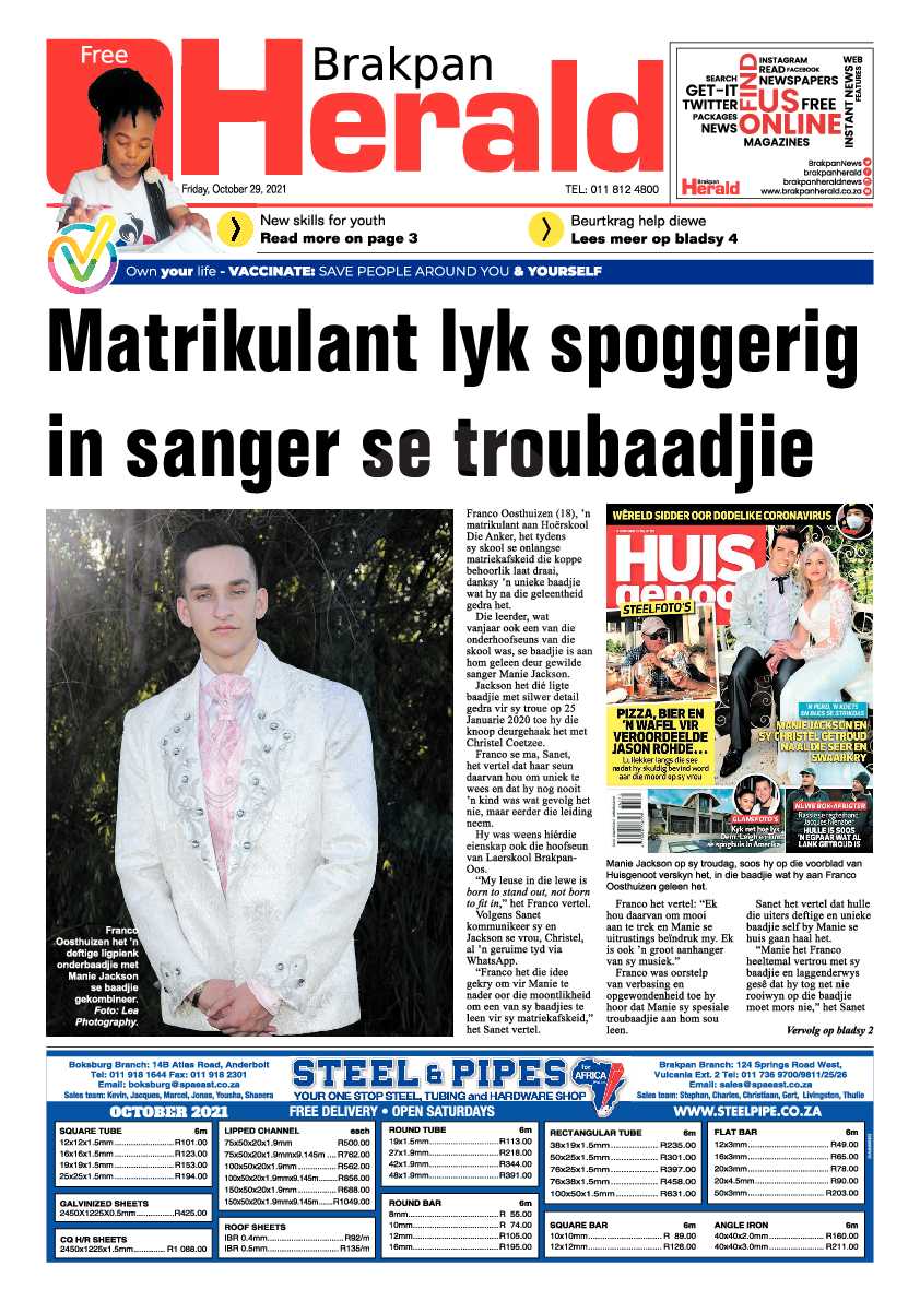 Brakpan Herald 29 October 2021 page 3