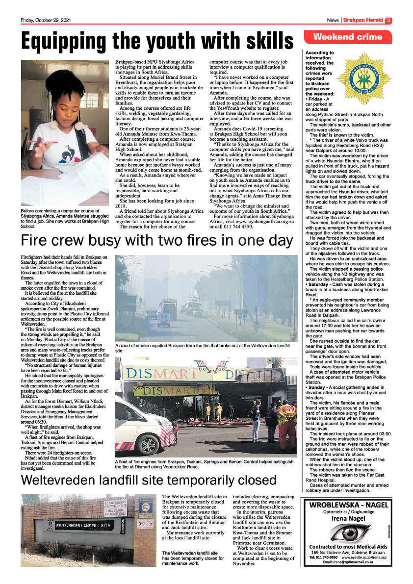Brakpan Herald 29 October 2021 page 5
