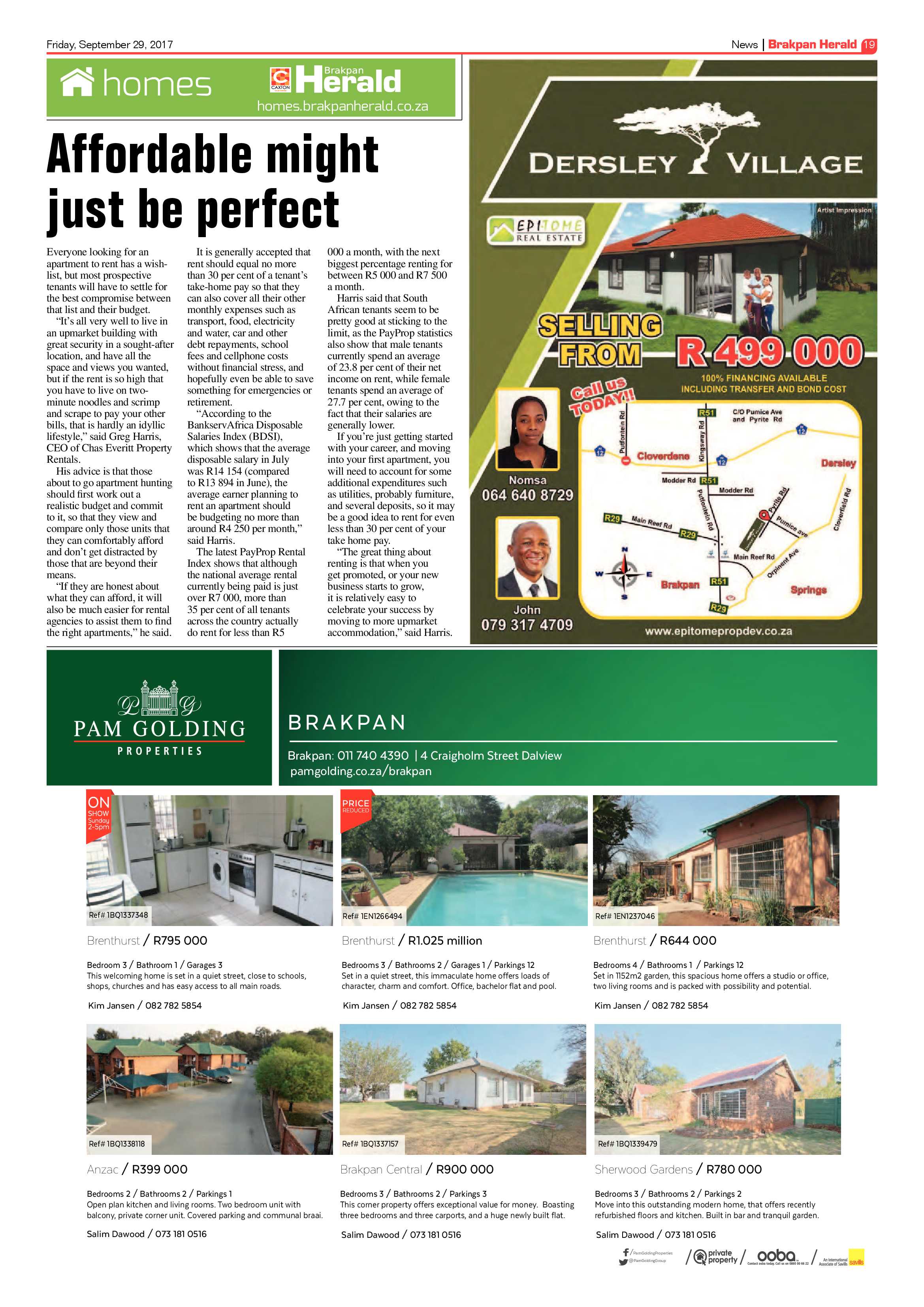 Brakpan Herald 29 September 2017 page 21