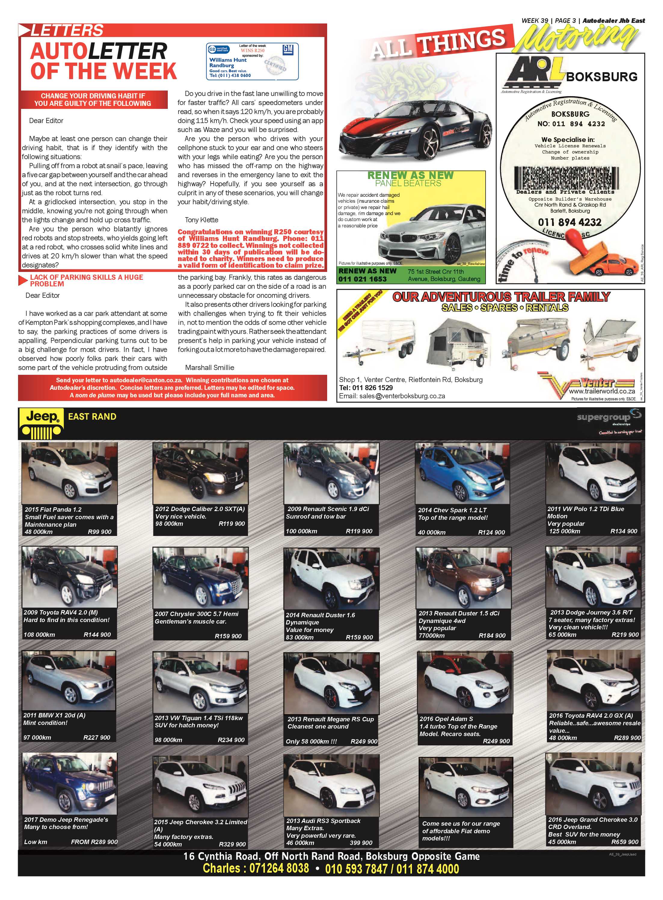 Brakpan Herald 29 September 2017 page 31
