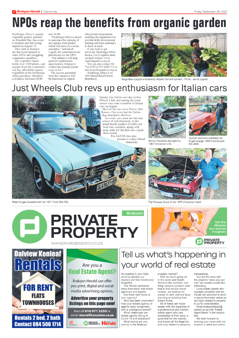 Brakpan Herald 29 September 2023 page 4