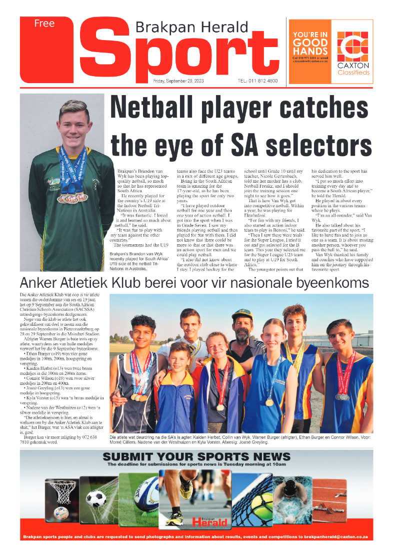 Brakpan Herald 29 September 2023 page 8