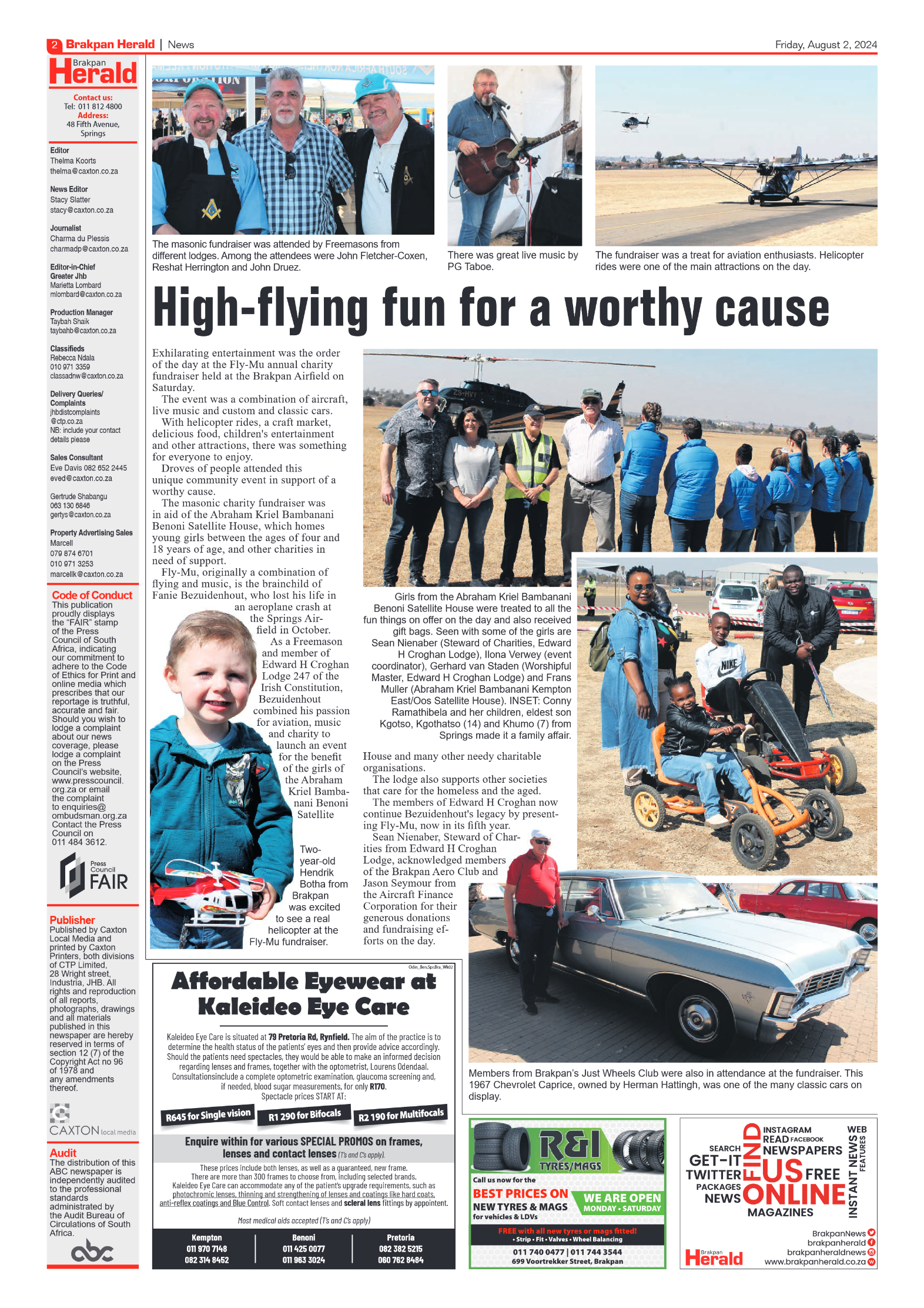 Brakpan Herald 2 August 2024 page 2
