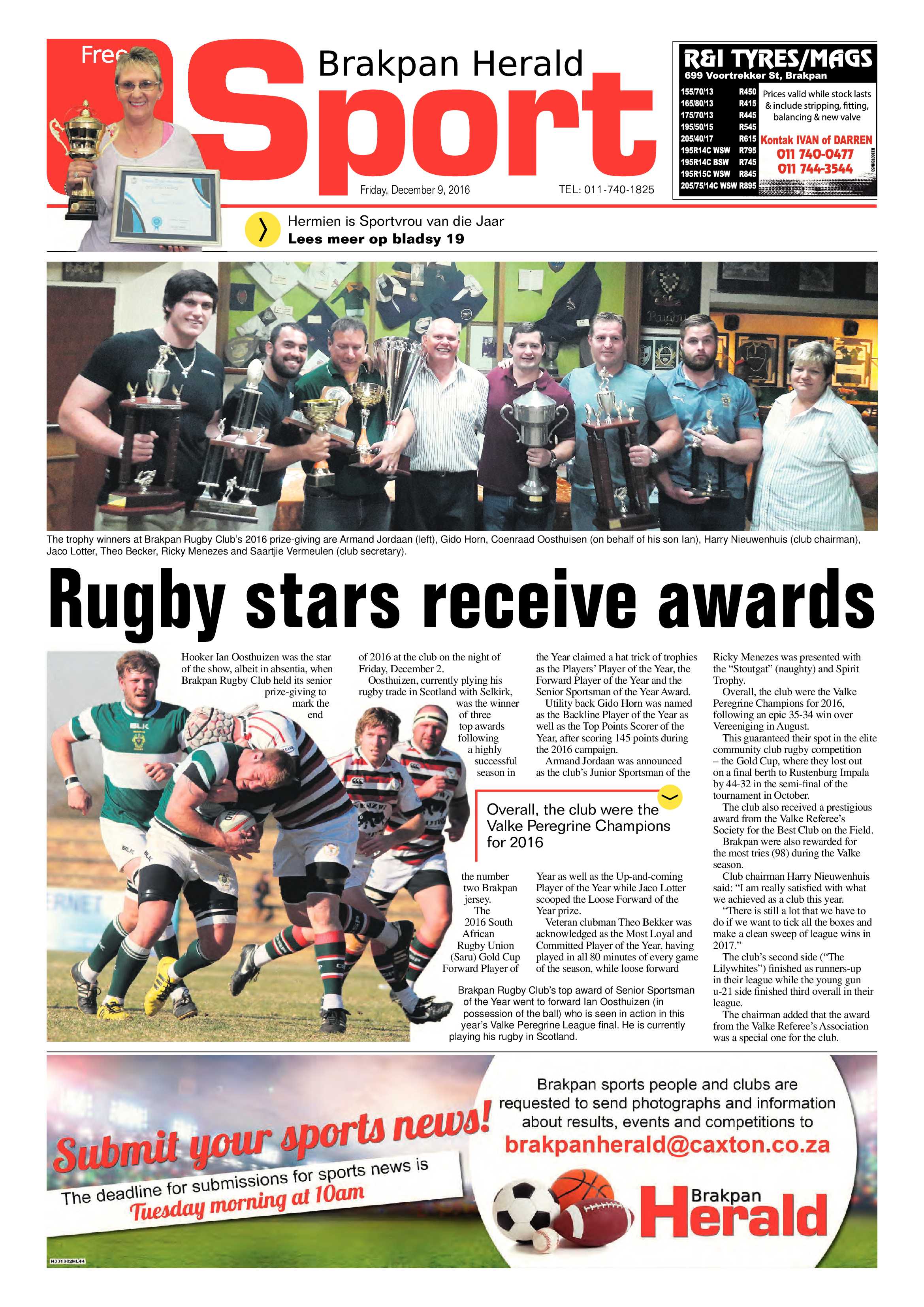 Brakpan Herald 2 Dec 2016 page 20