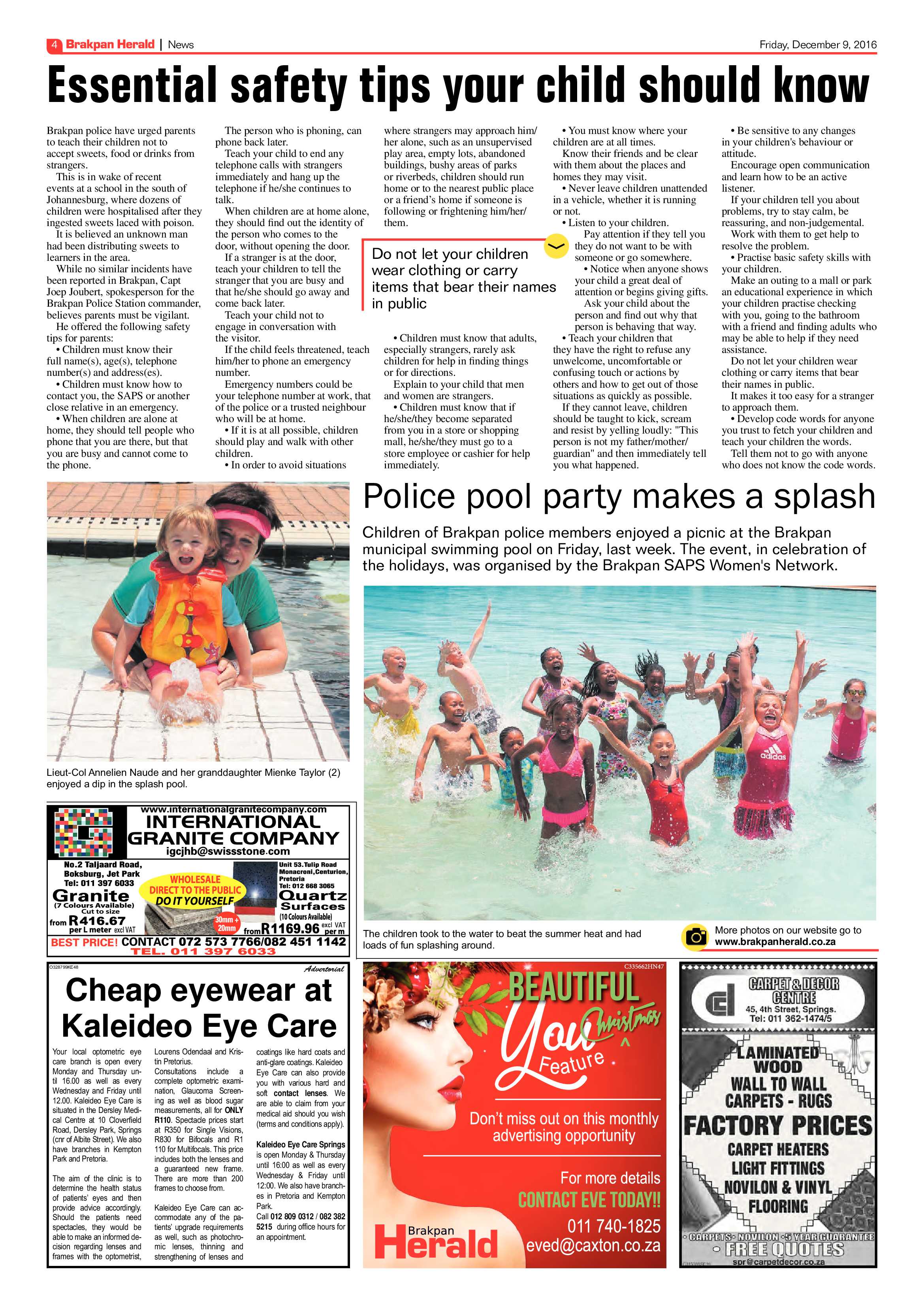 Brakpan Herald 2 Dec 2016 page 4