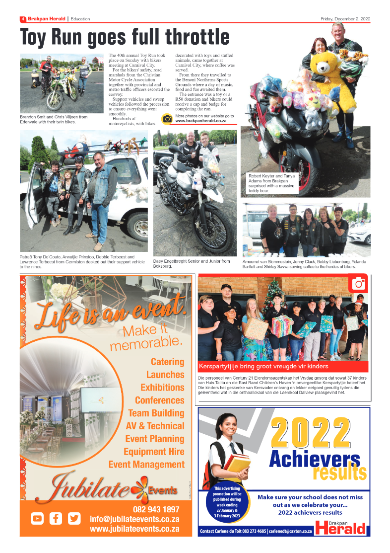Brakpan Herald 2 Dec 2022 page 4