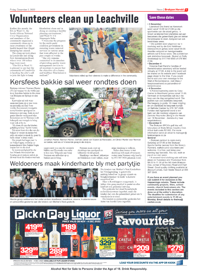 Brakpan Herald 2 Dec 2022 page 5
