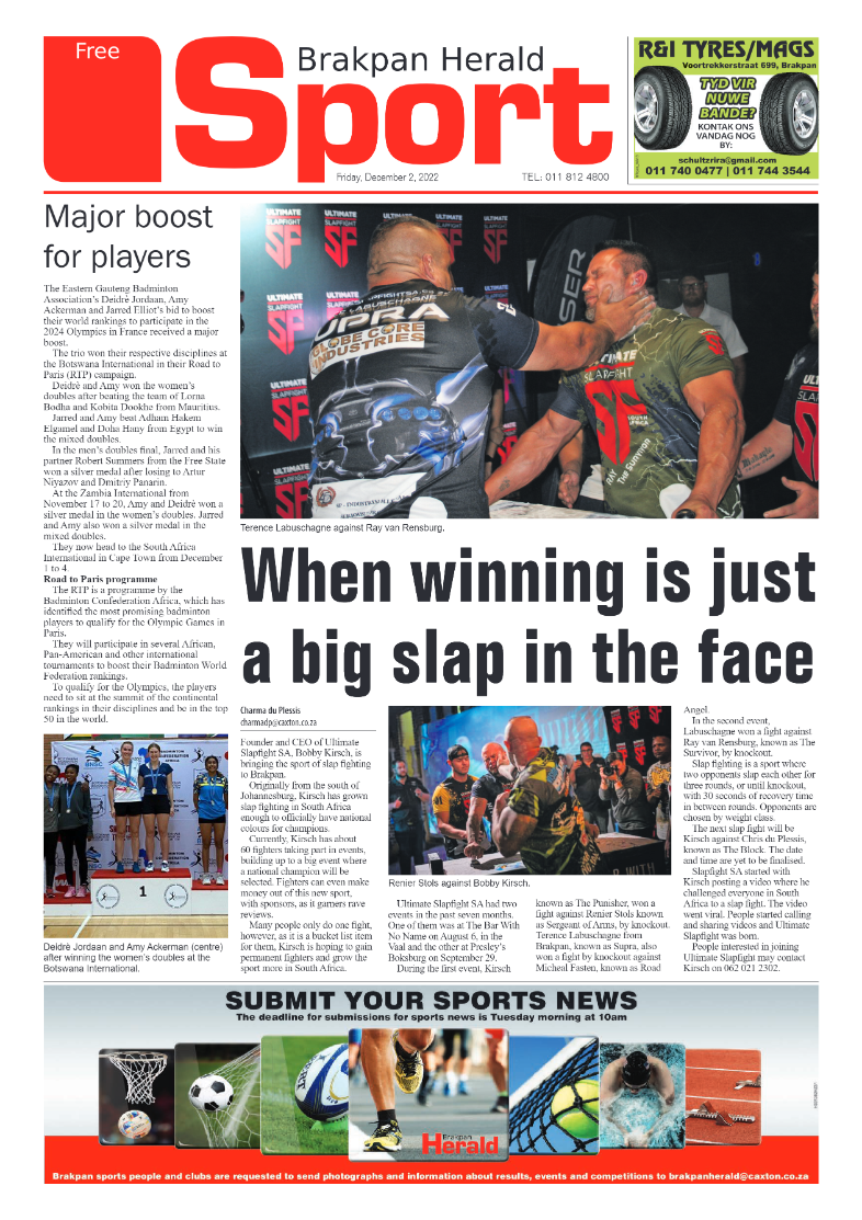 Brakpan Herald 2 Dec 2022 page 8