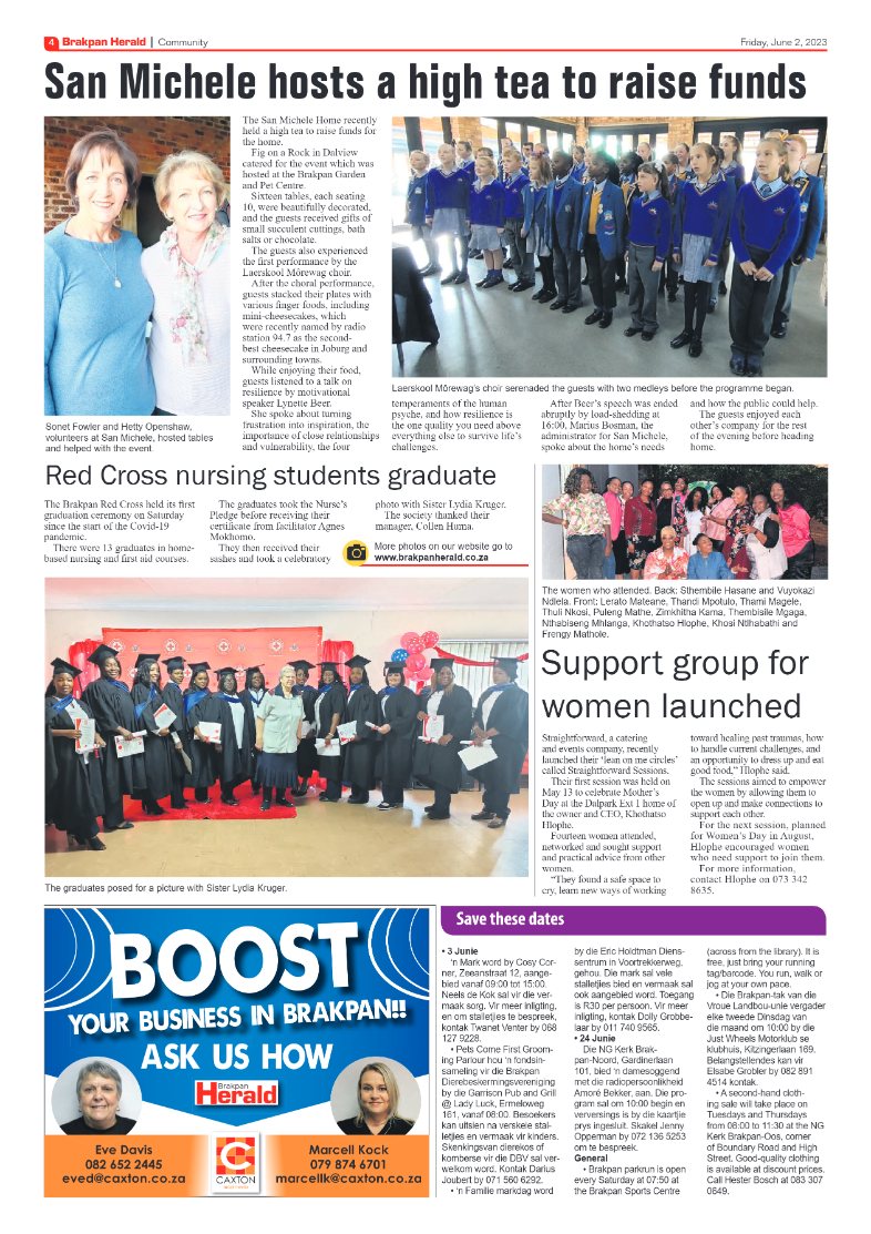 Brakpan Herald 2 June 2022 page 4