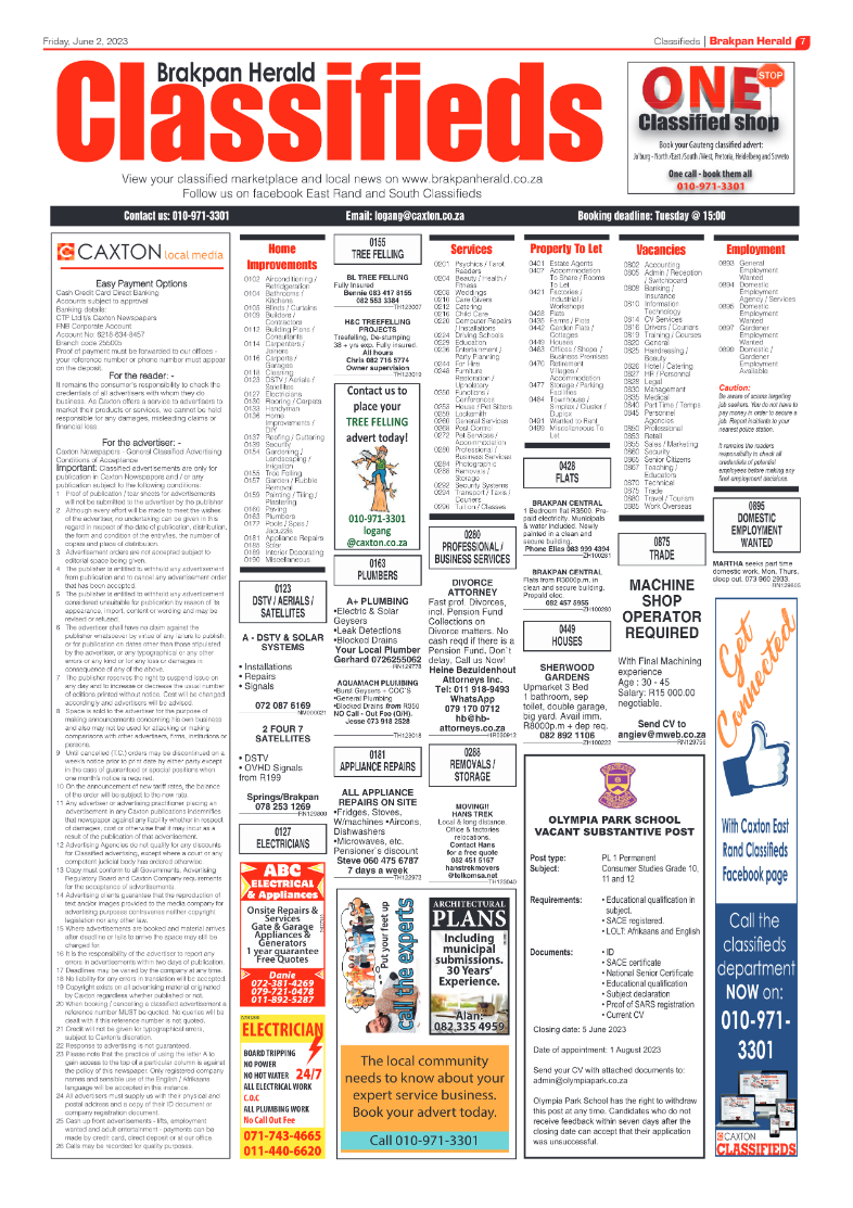 Brakpan Herald 2 June 2022 page 7