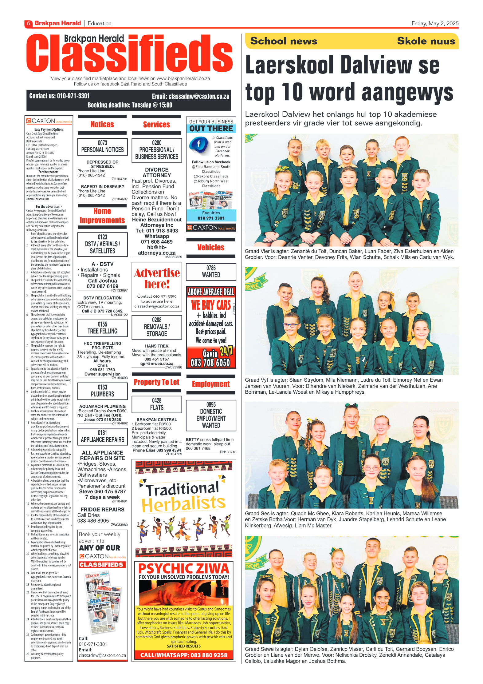Brakpan Herald 2 May 2025 page 6