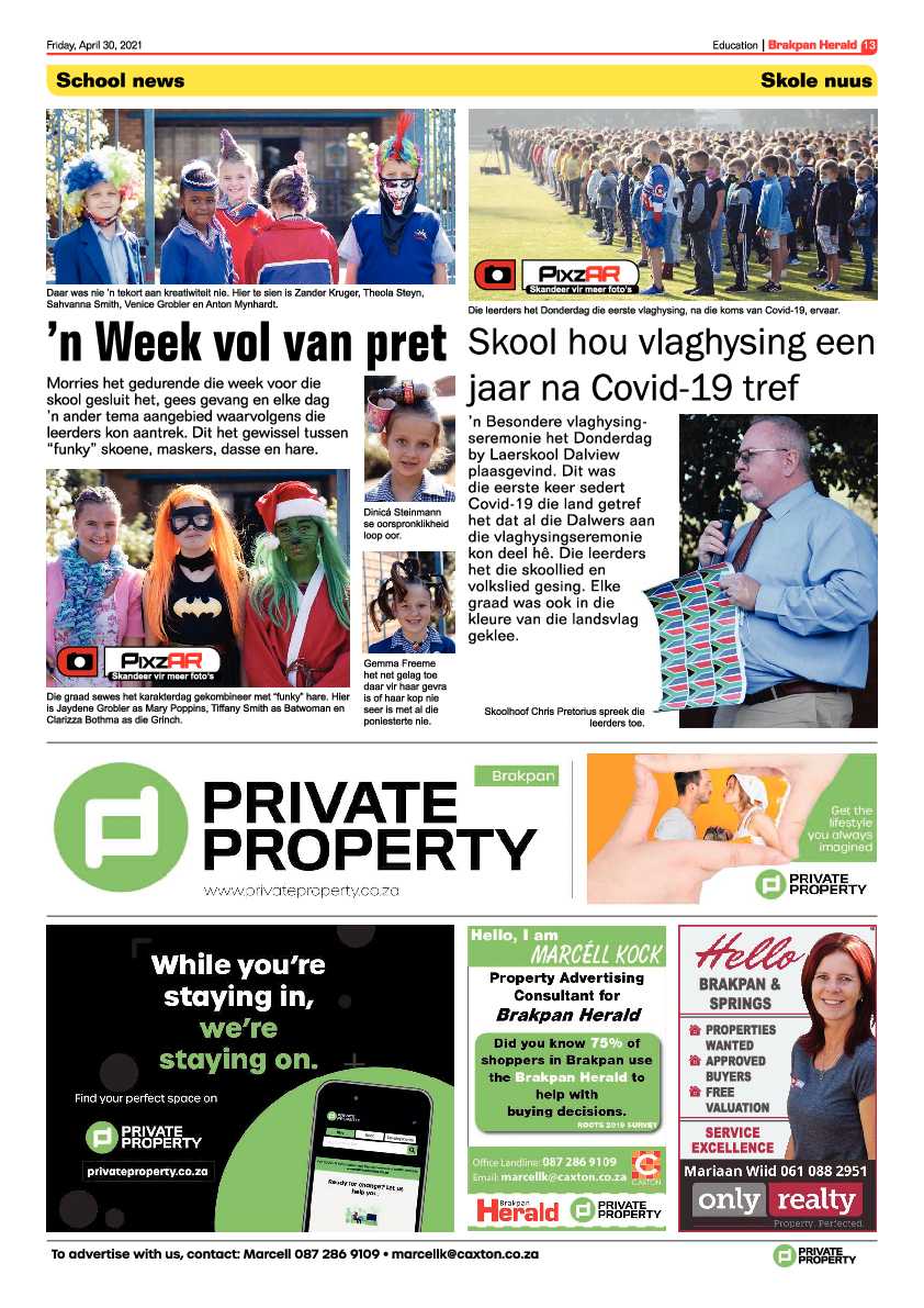 Brakpan Herald 30 April 2021 page 13