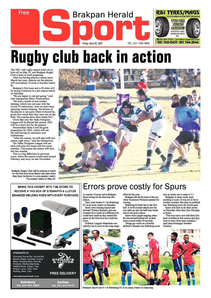 Brakpan Herald 30 April 2021 page 16