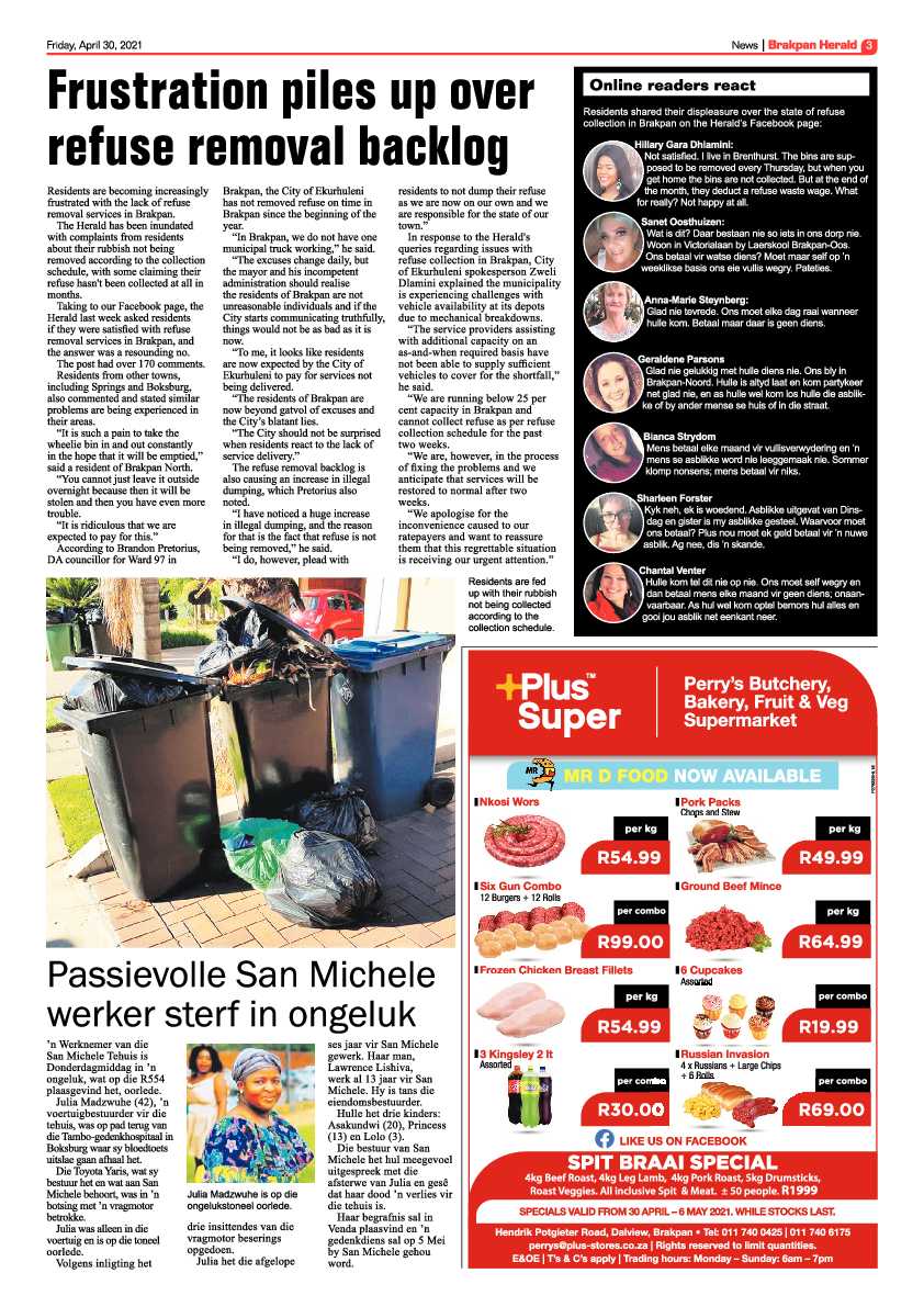 Brakpan Herald 30 April 2021 page 3