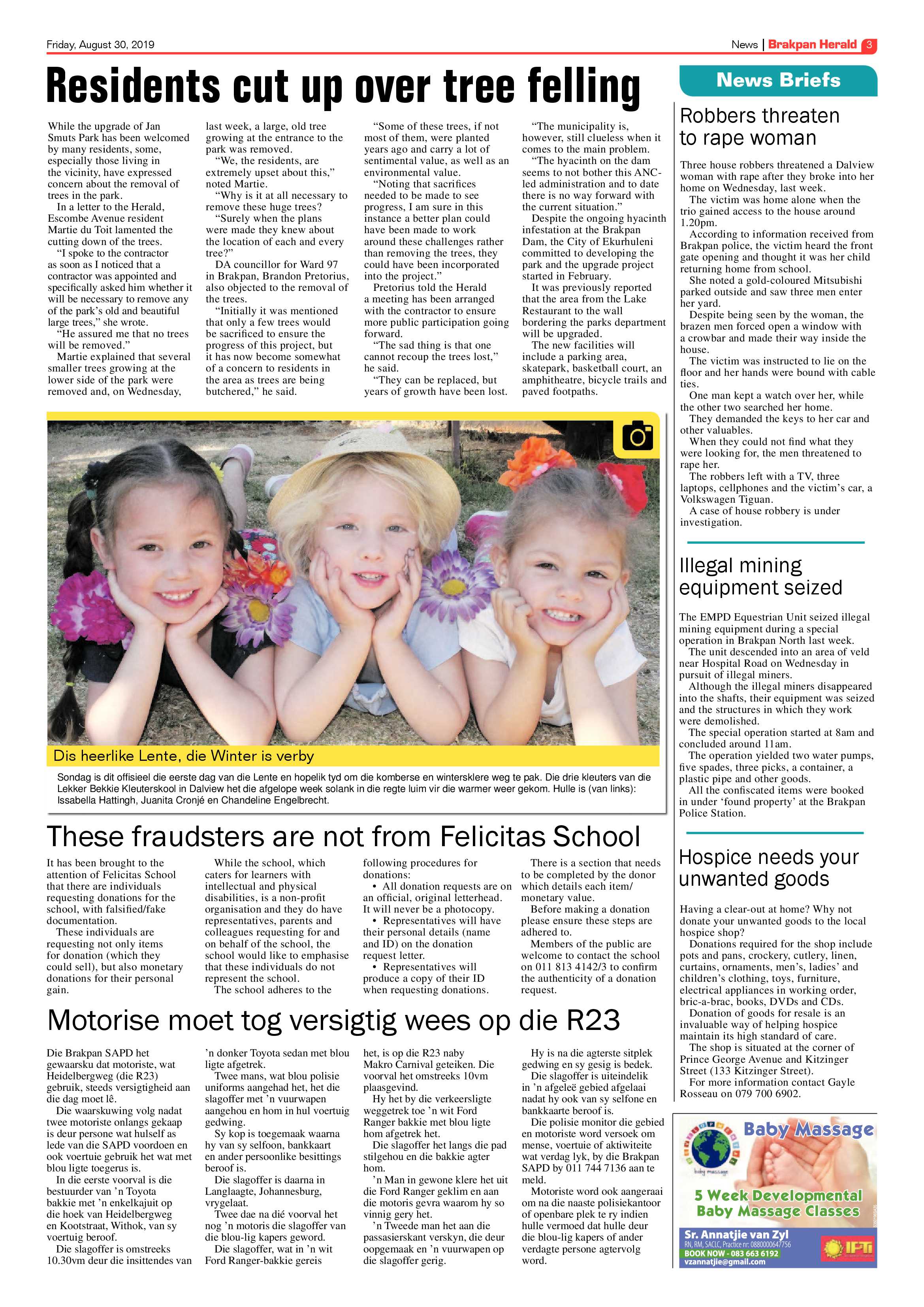 Brakpan Herald 30 August 2019 page 3